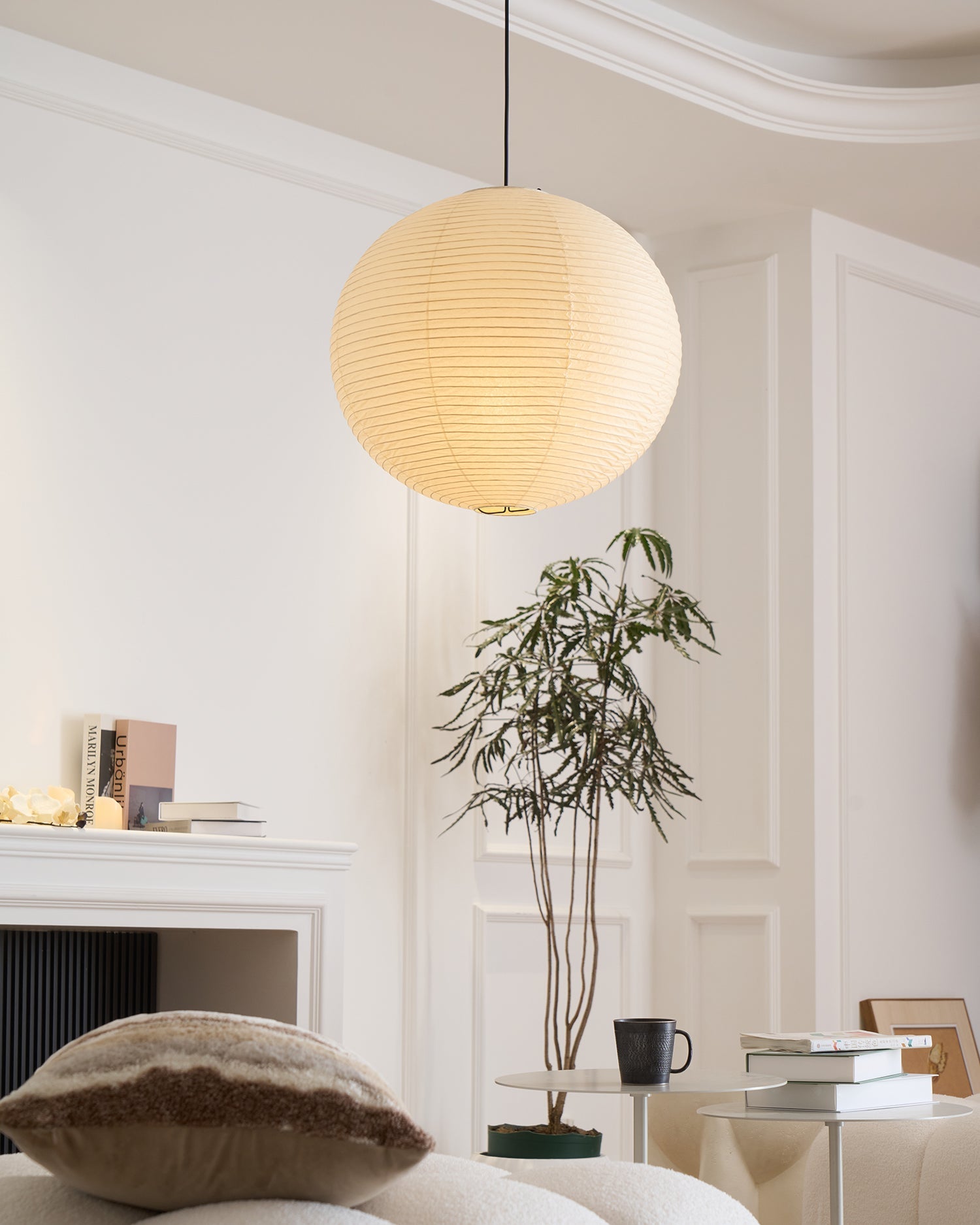 Lampa wisząca kulista Lenme