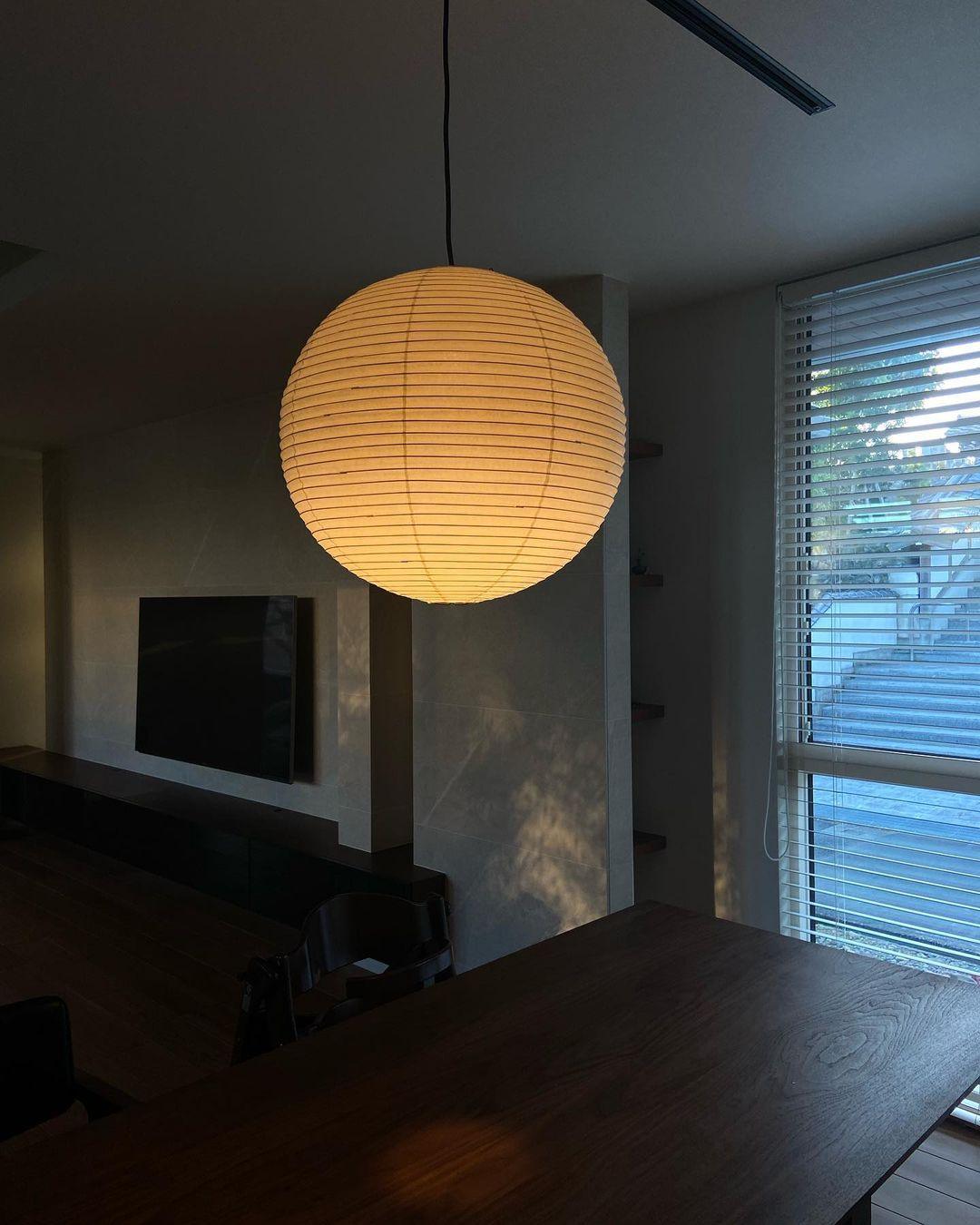 Lampa wisząca kulista Lenme