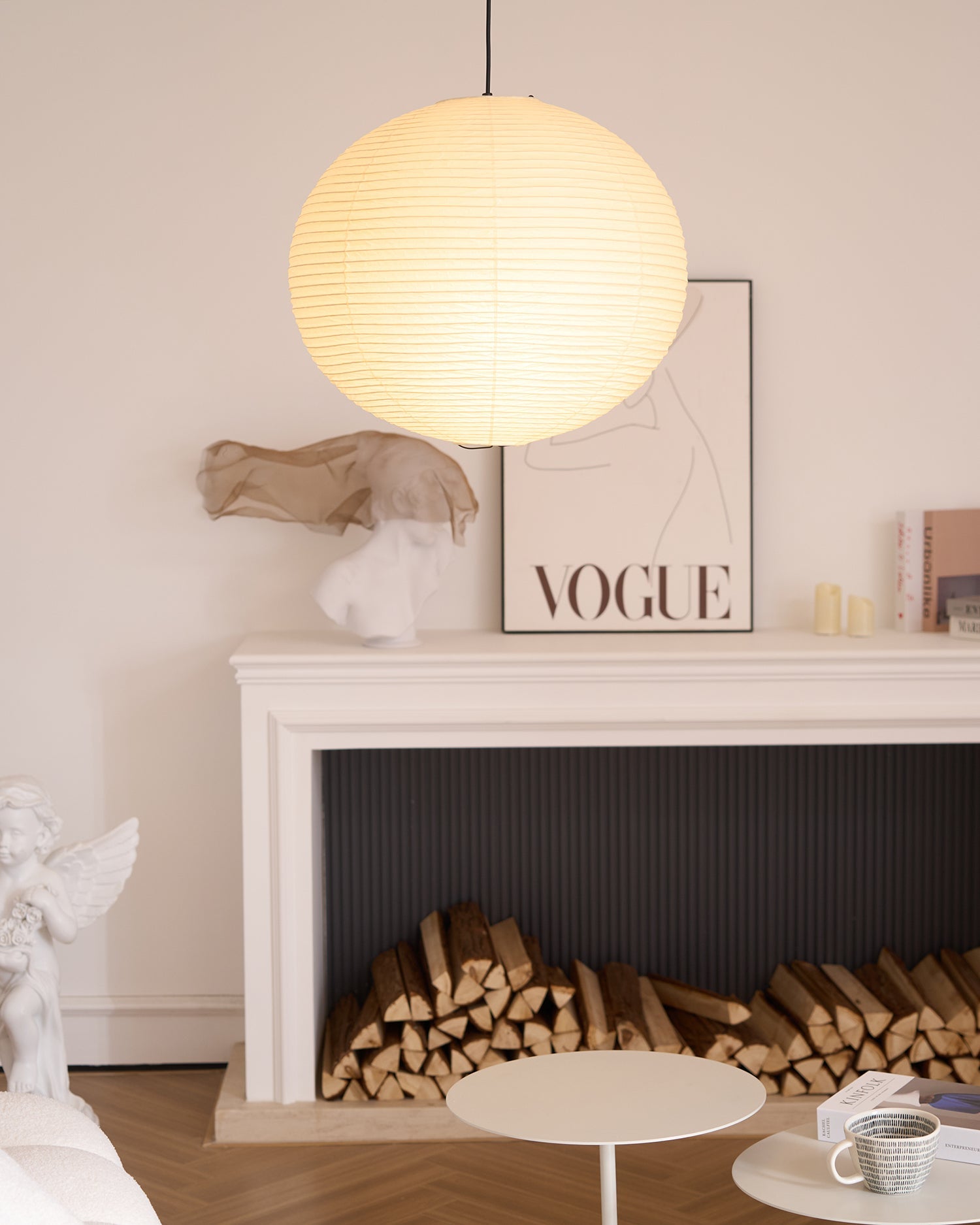 Lampa wisząca kulista Lenme