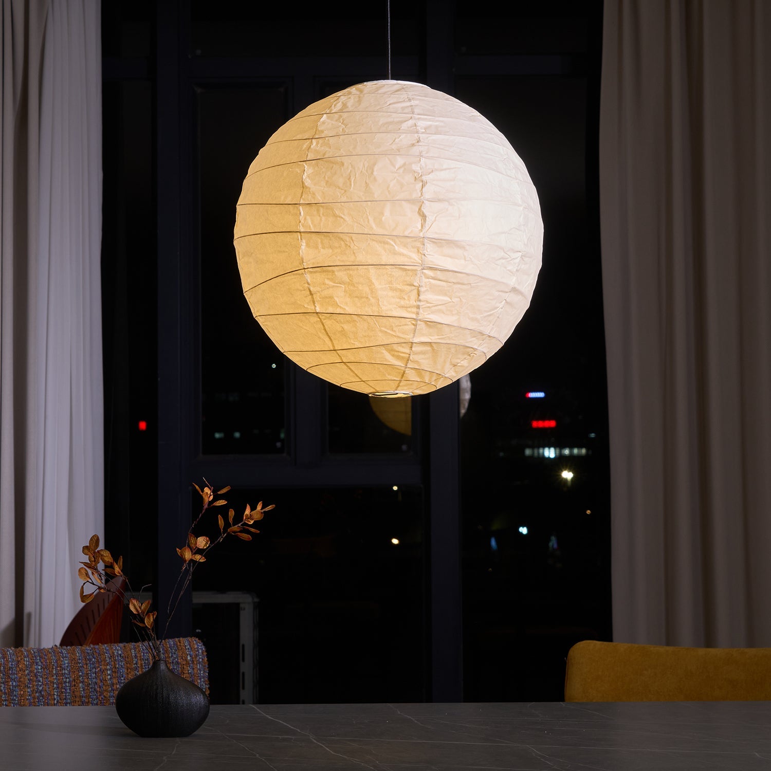 Lampa wisząca kulista Milenik