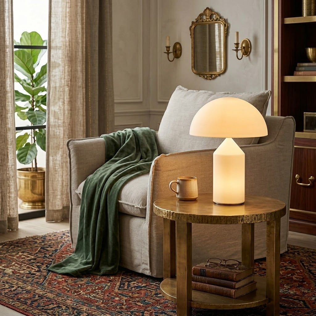 Lampa stołowa grzybkowa Marrai