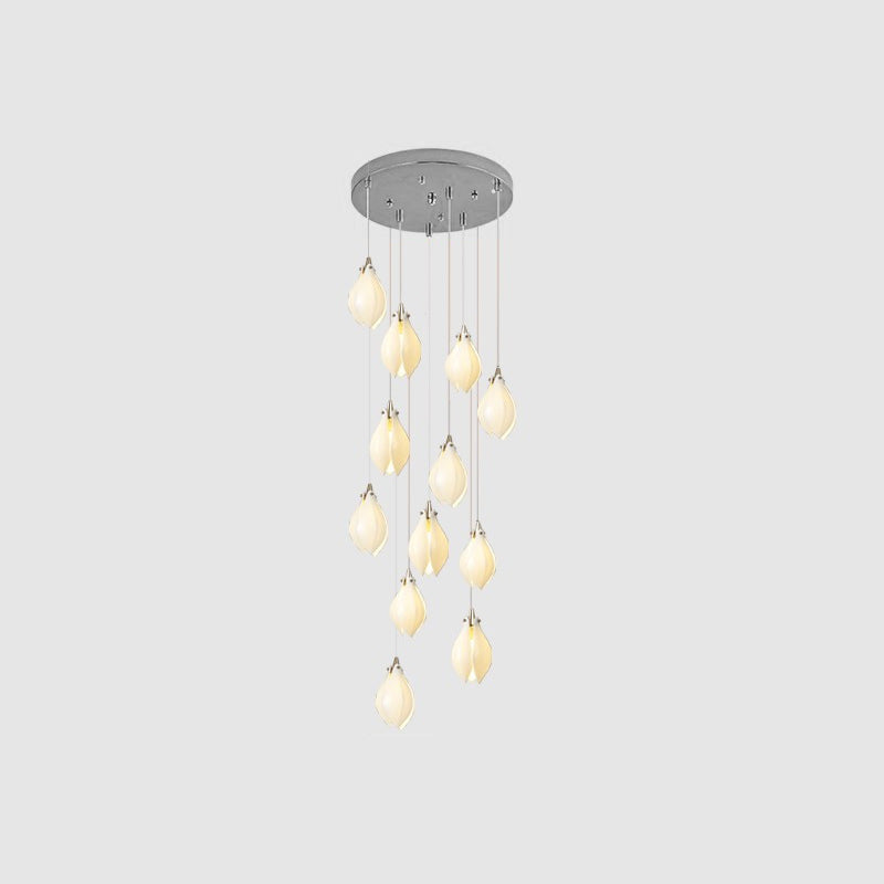 Lampa wisząca kwiatowa Jarel