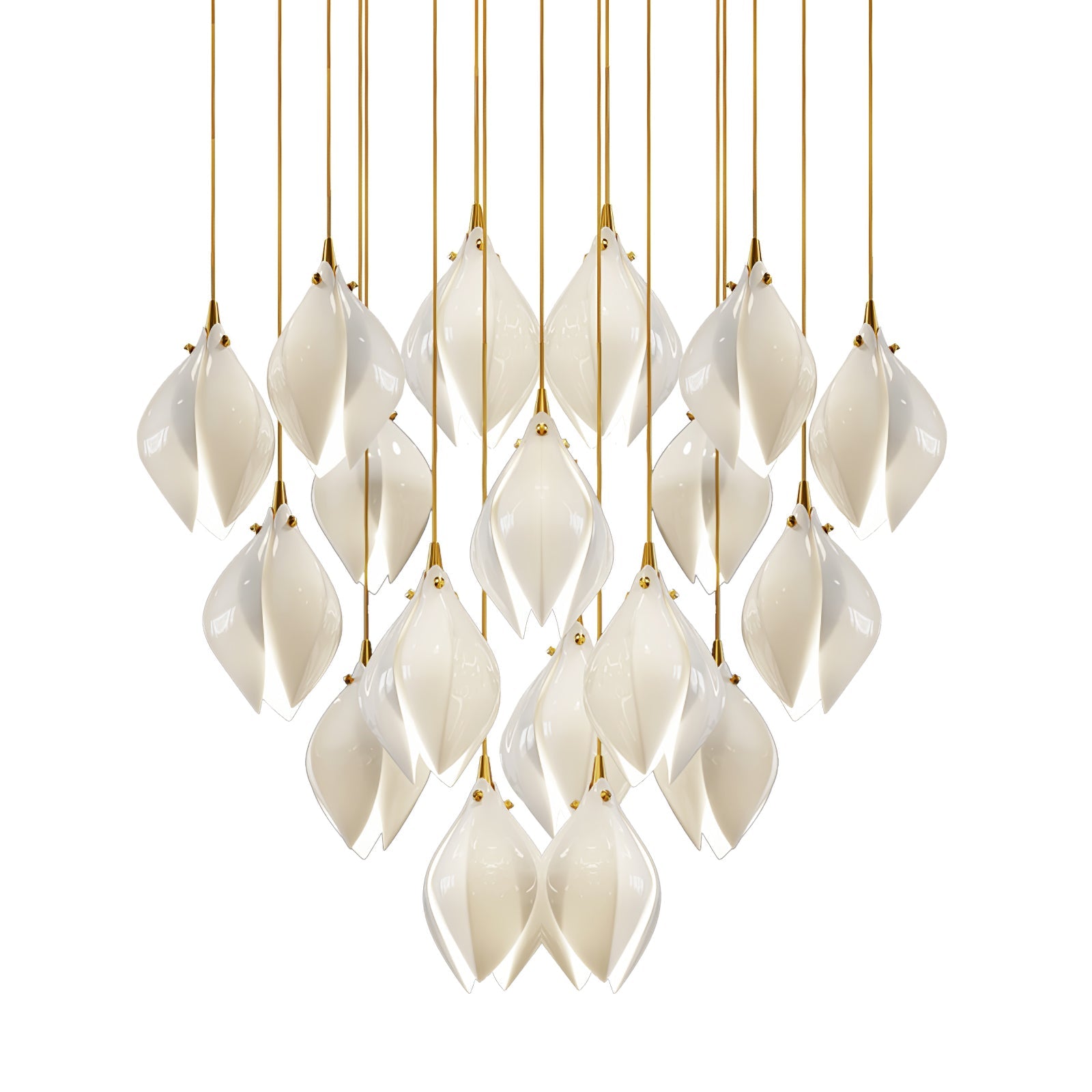 Lampa wisząca kwiatowa Jarel