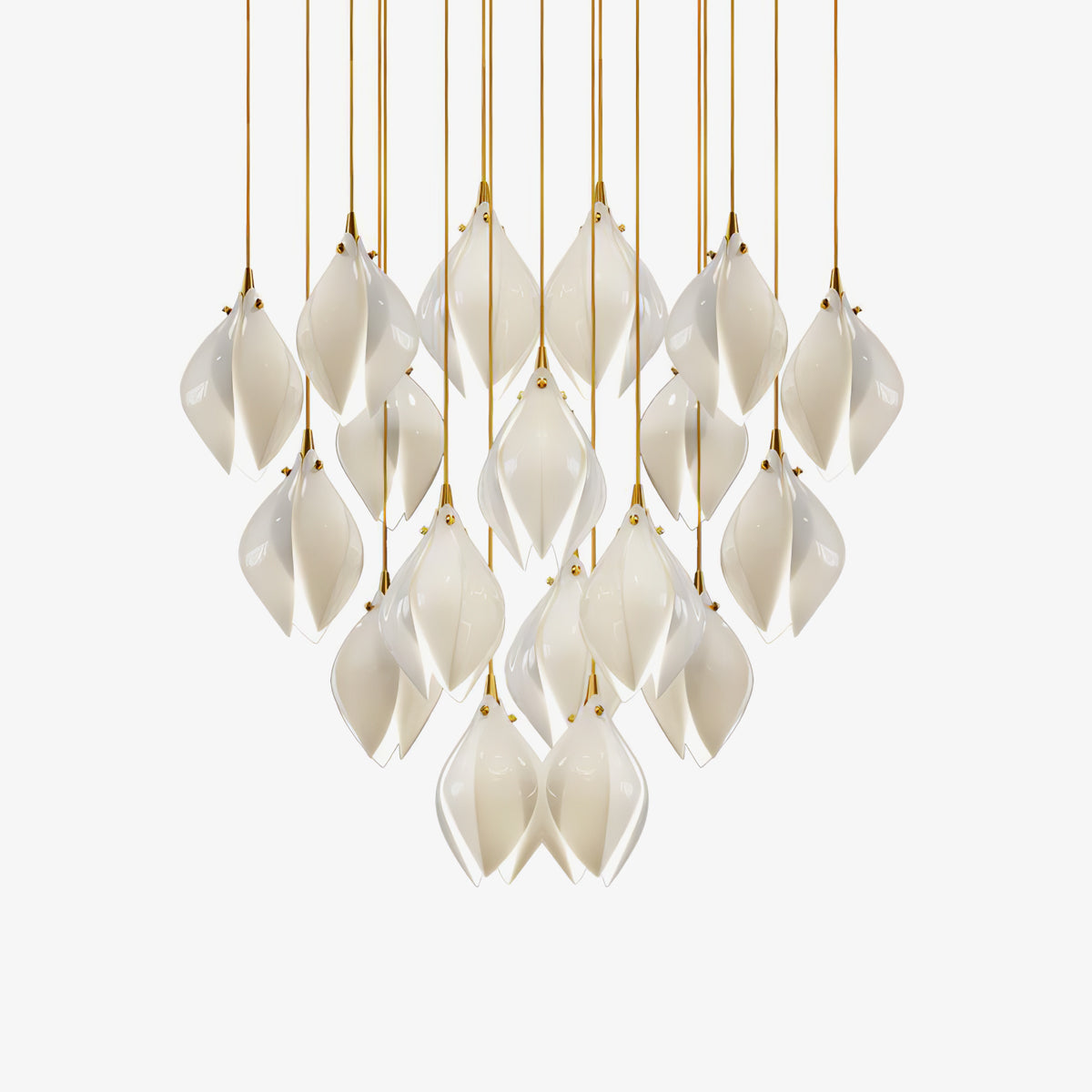 Lampa wisząca kwiatowa Jarel