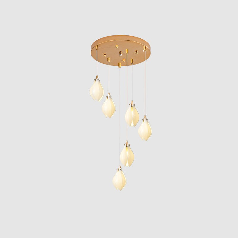 Lampa wisząca kwiatowa Jarel