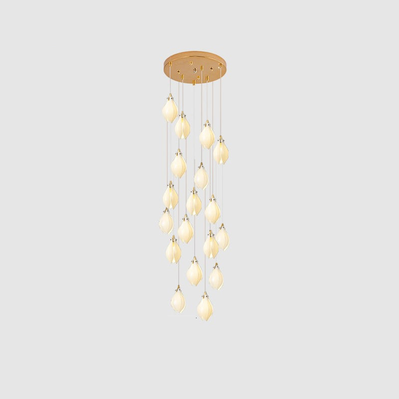 Lampa wisząca kwiatowa Jarel