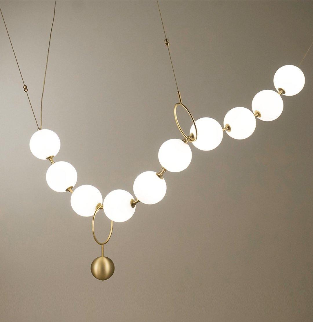 Lampa wisząca kulista Stanaldan