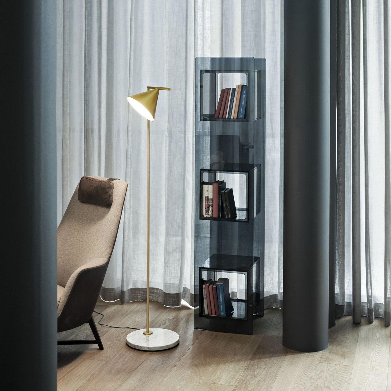 Lampa podłogowa stożkowa Mirel