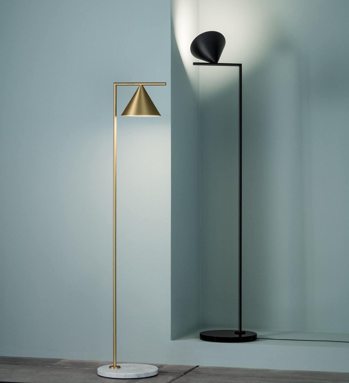Lampa podłogowa stożkowa Mirel