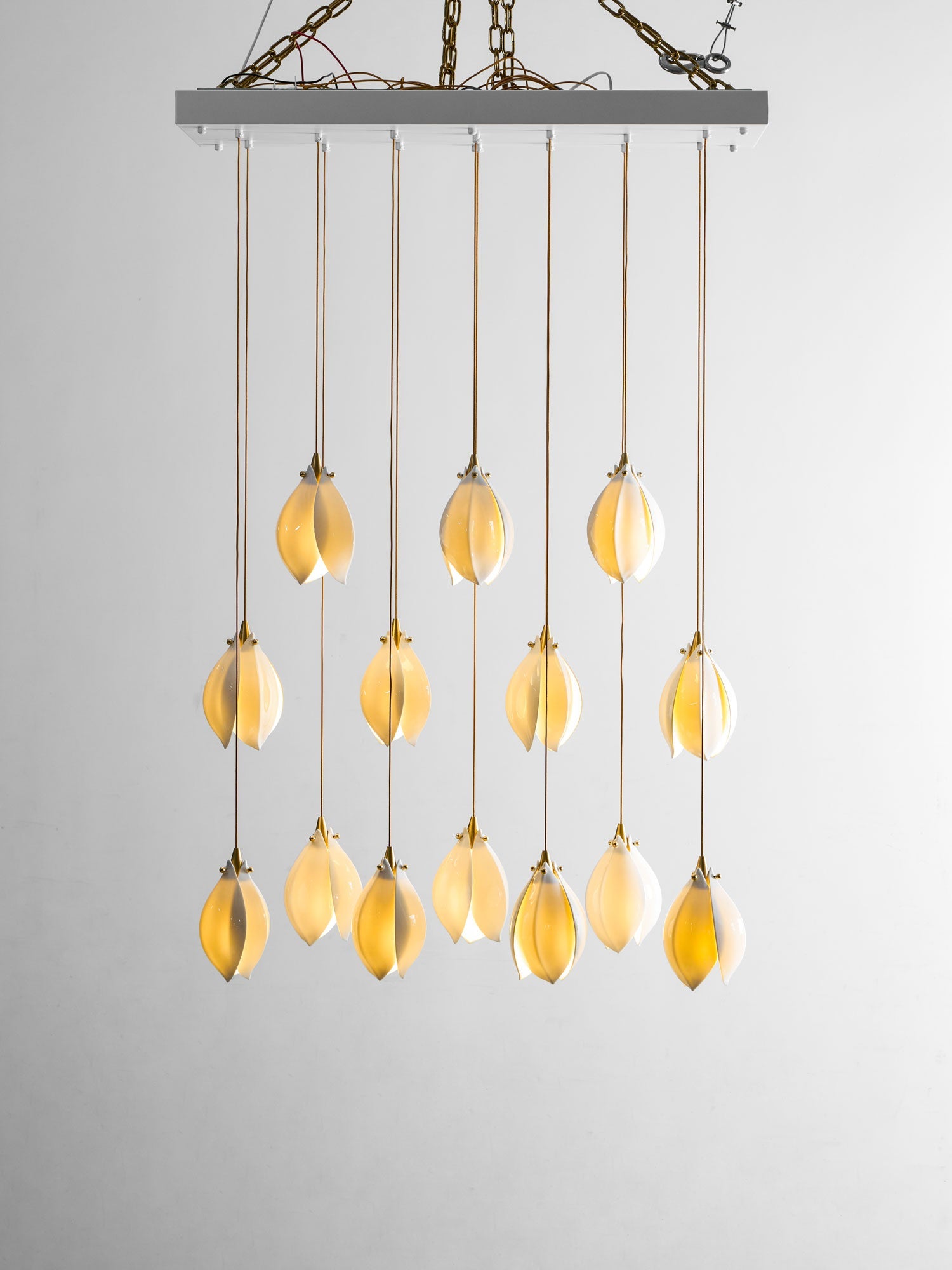 Lampa wisząca kwiatowa Jarel