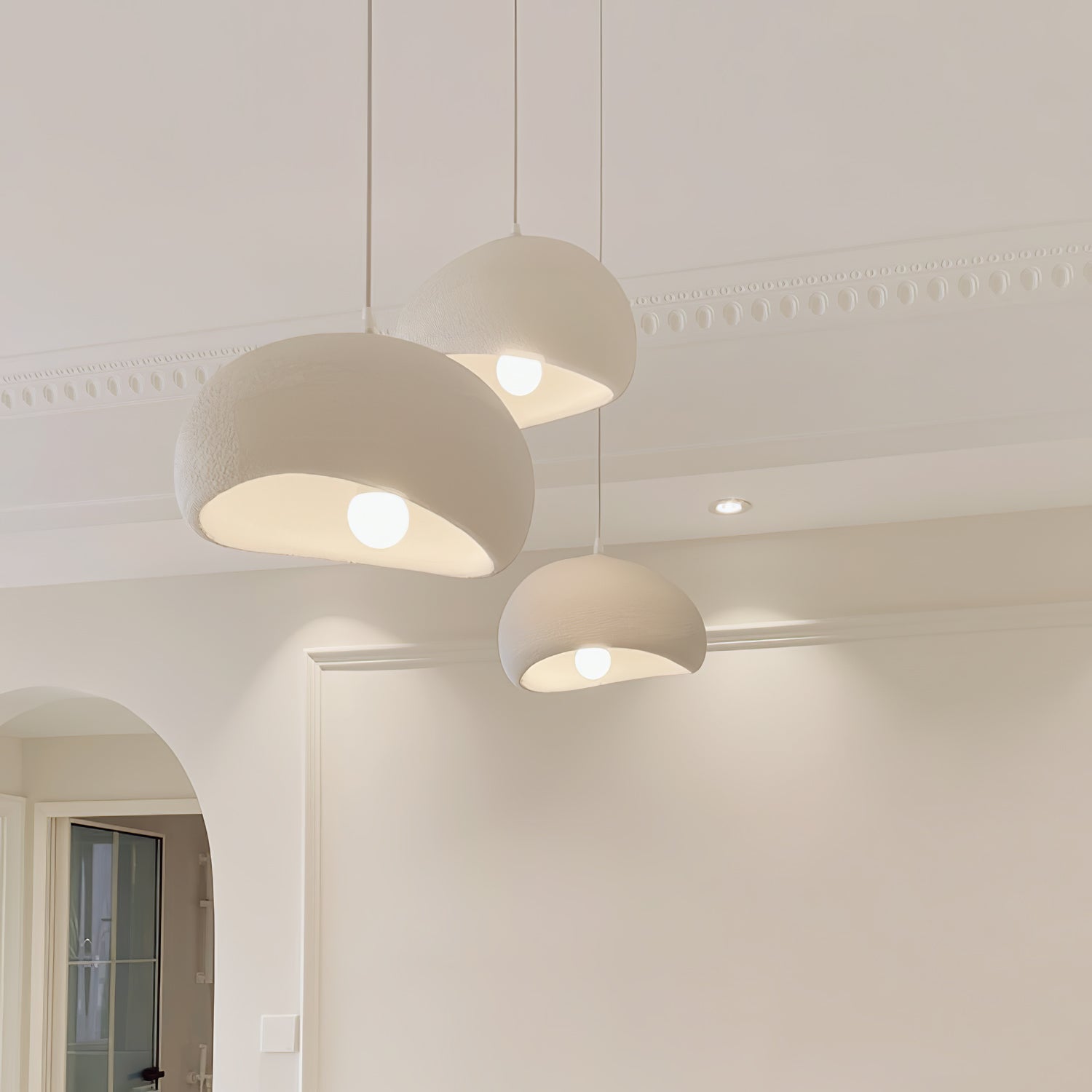 Lampa wisząca kulista Vikana