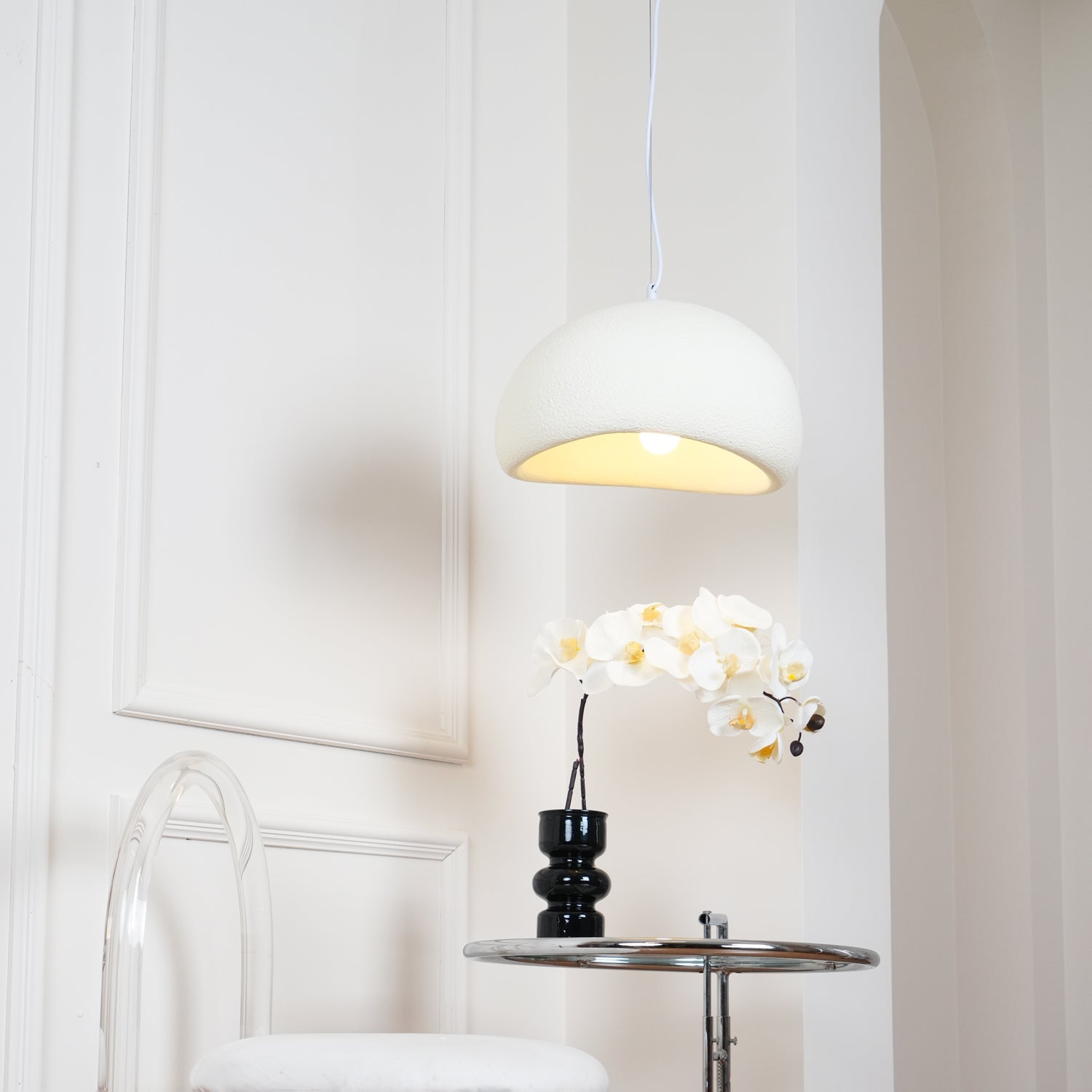 Lampa wisząca kulista Vikana
