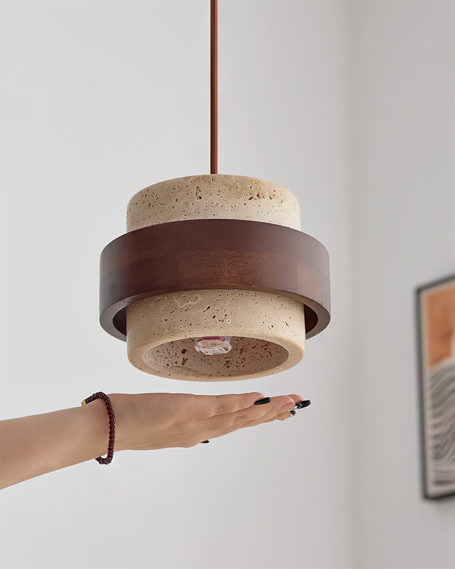 Lampa wisząca tubowa Dommila