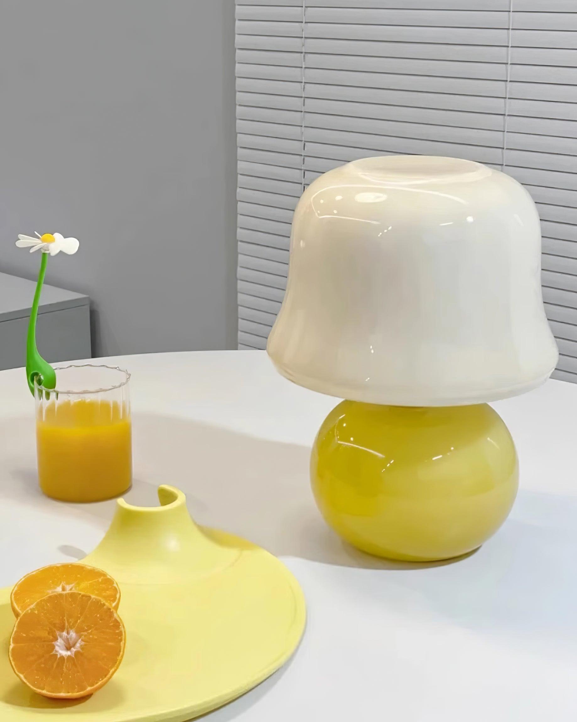 Lampa stołowa grzybkowa Ludra