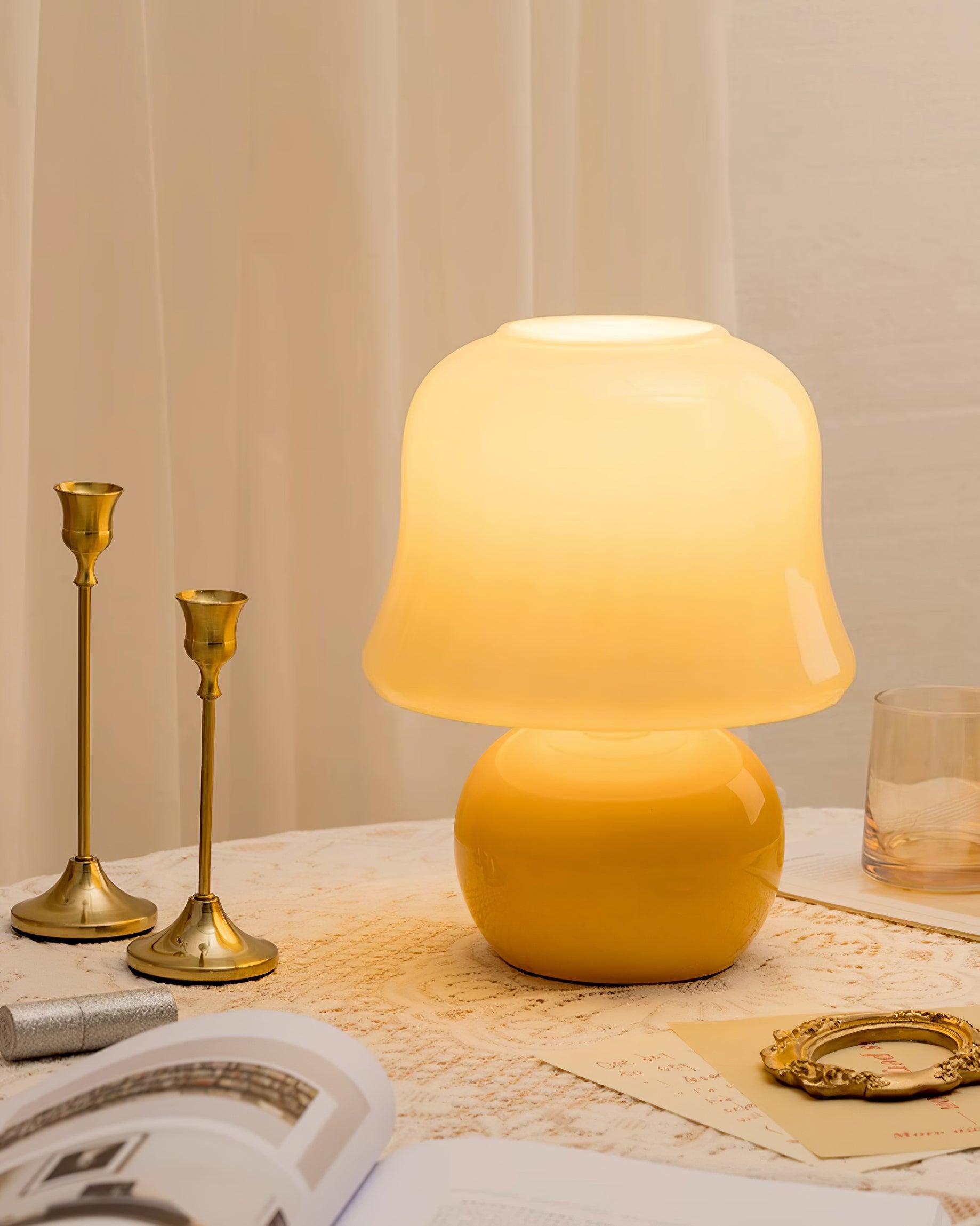 Lampa stołowa grzybkowa Ludra