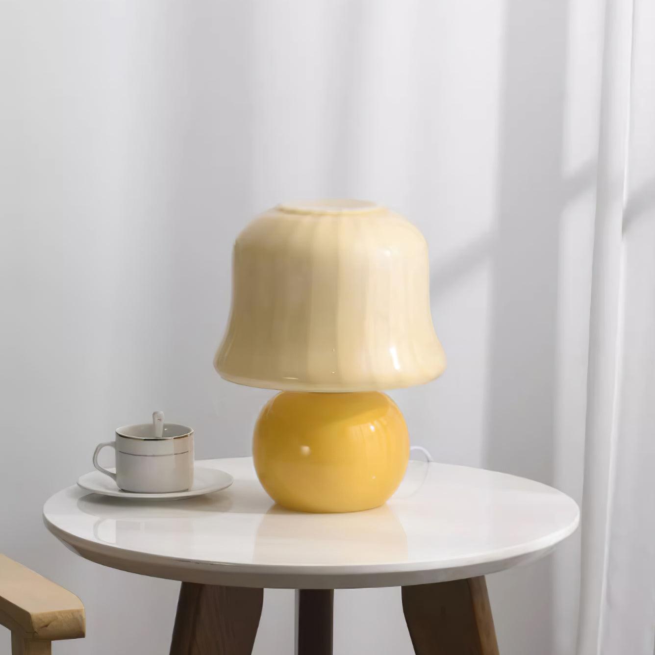 Lampa stołowa grzybkowa Ludra