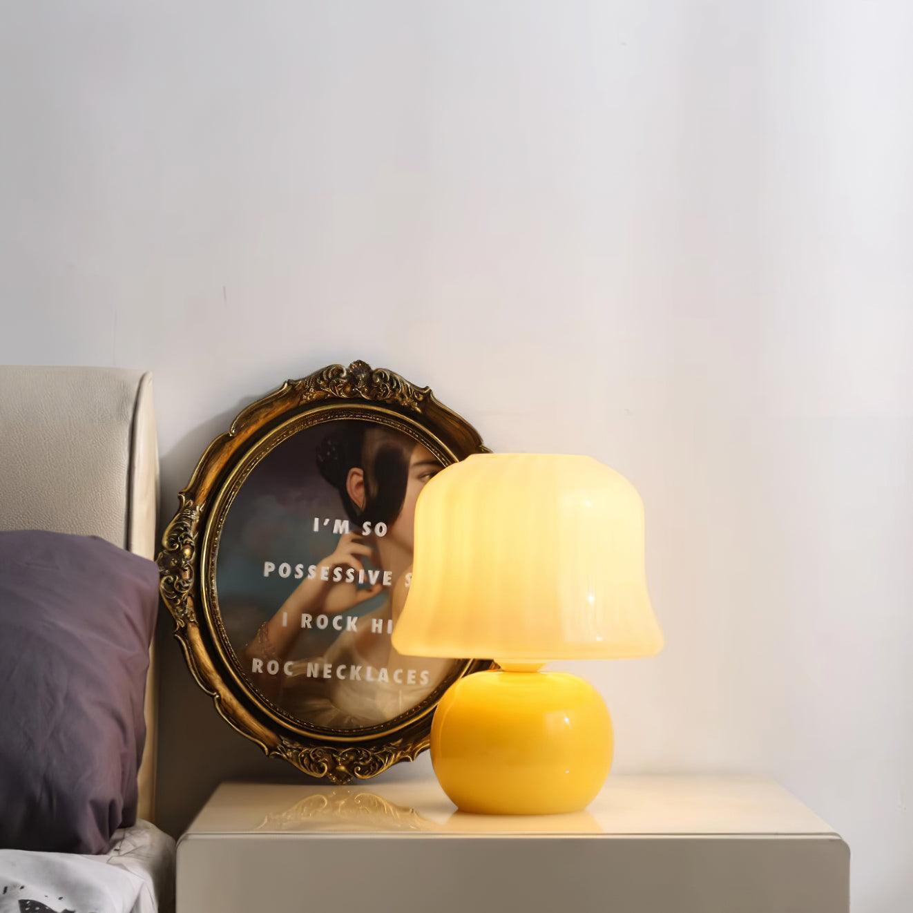Lampa stołowa grzybkowa Ludra