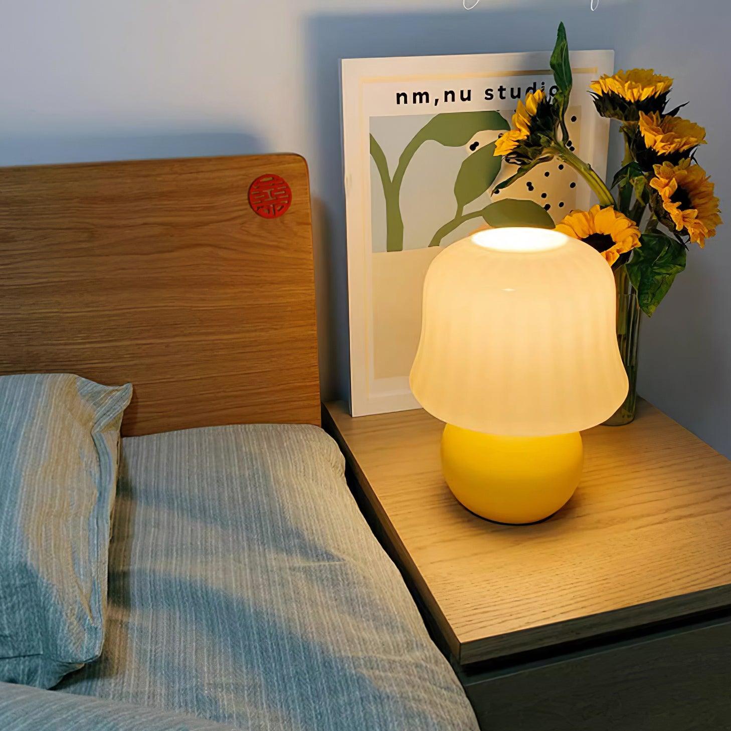 Lampa stołowa grzybkowa Ludra
