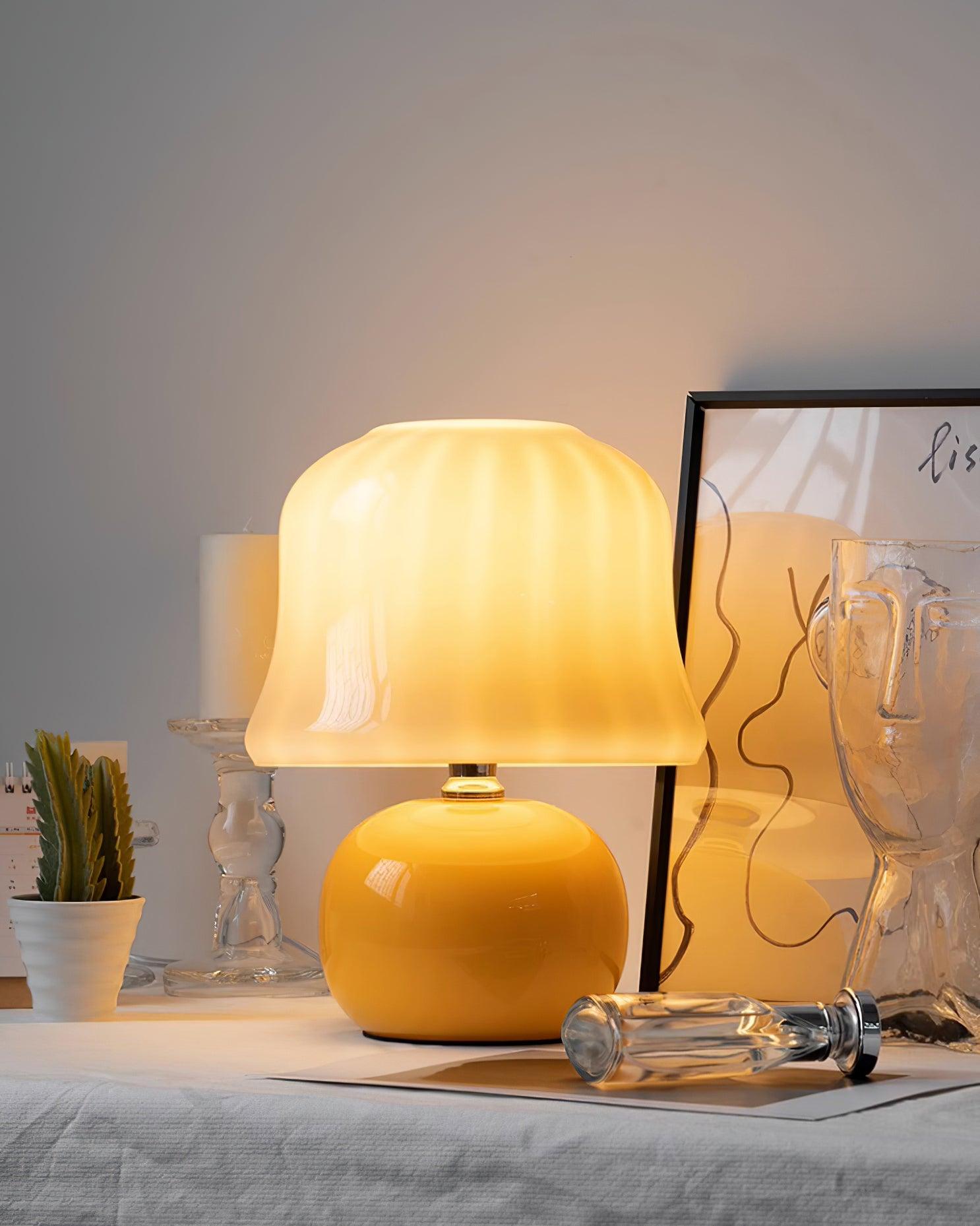 Lampa stołowa grzybkowa Ludra
