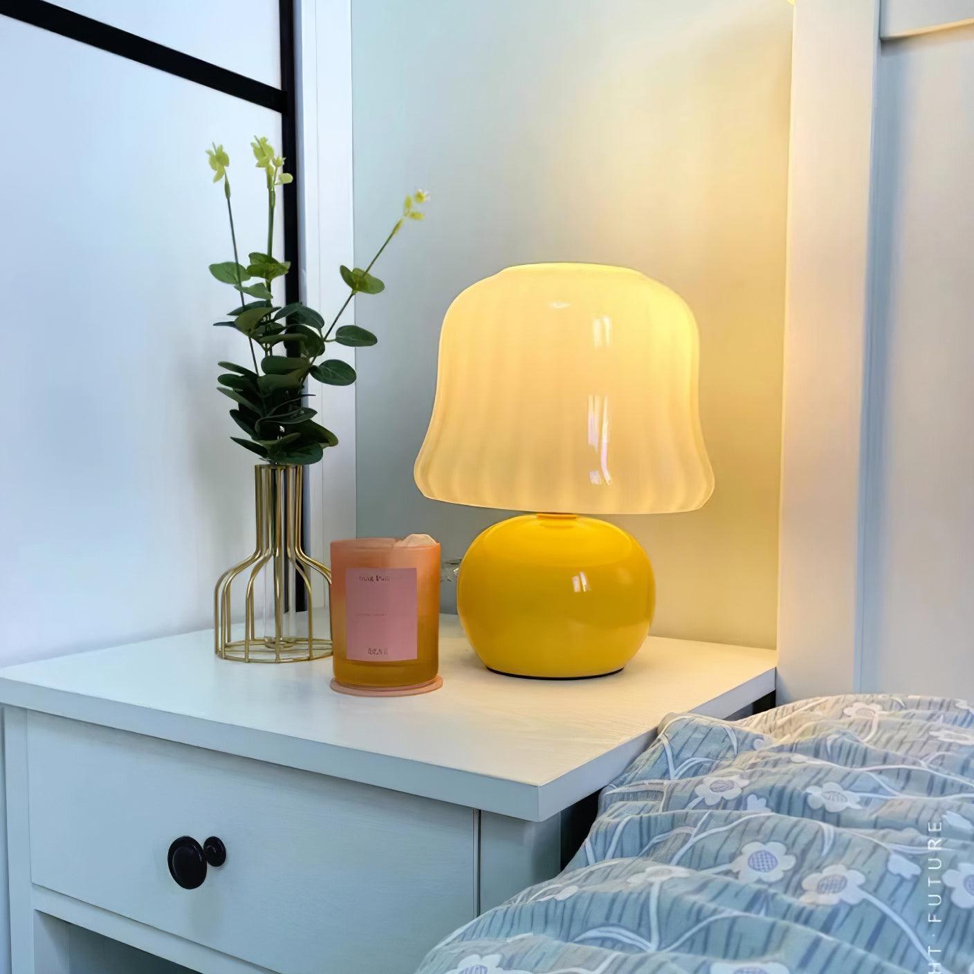 Lampa stołowa grzybkowa Ludra