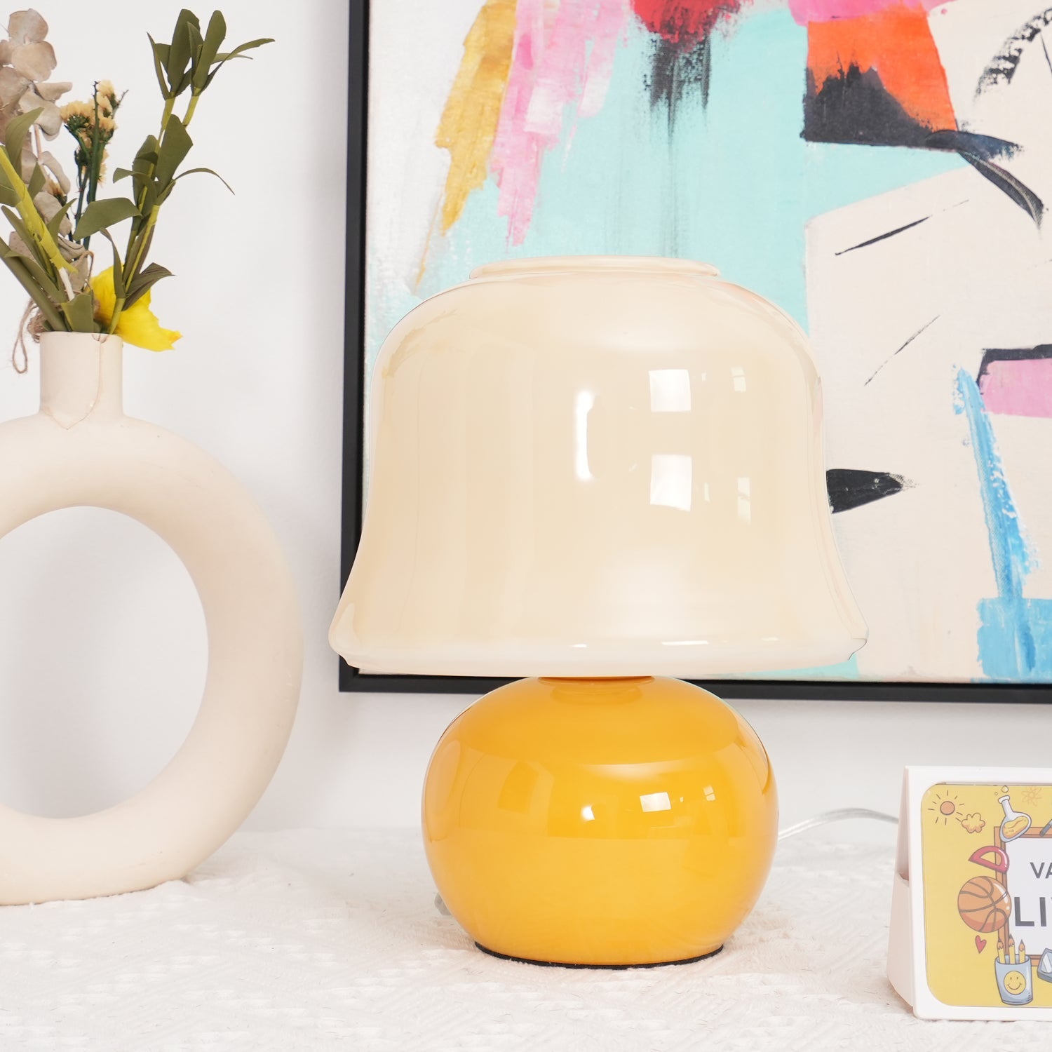 Lampa stołowa grzybkowa Ludra
