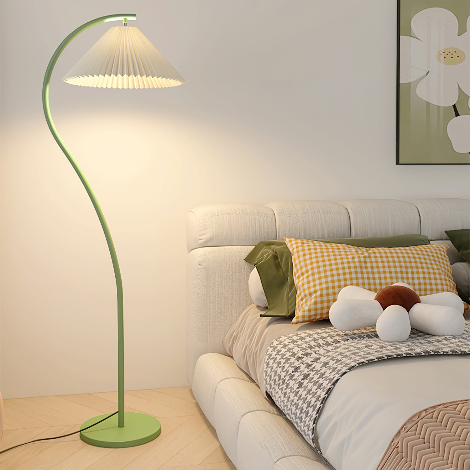Lampa podłogowa vintage Kliala