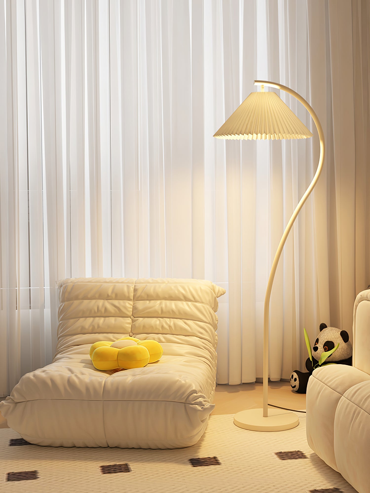 Lampa podłogowa vintage Kliala