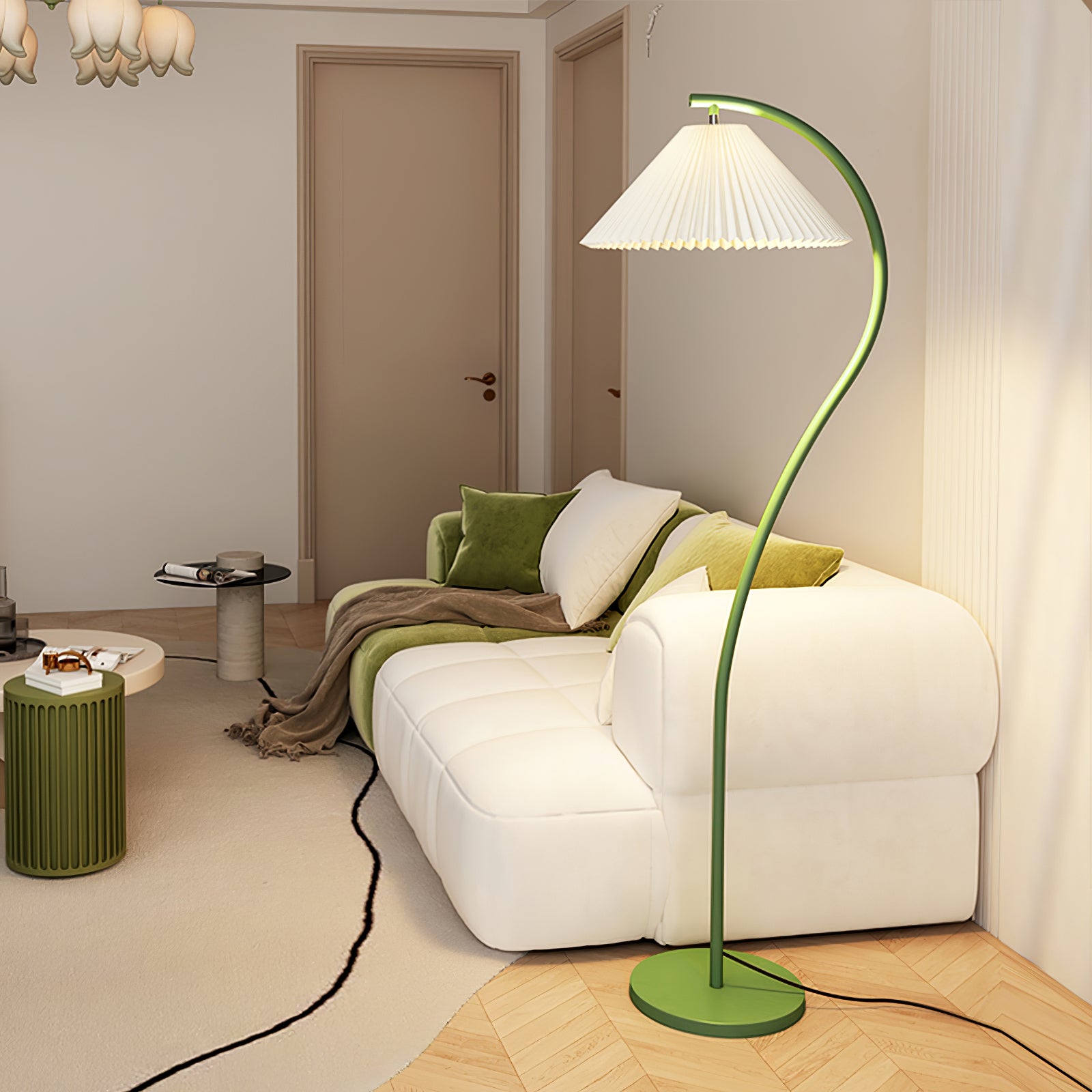 Lampa podłogowa vintage Kliala