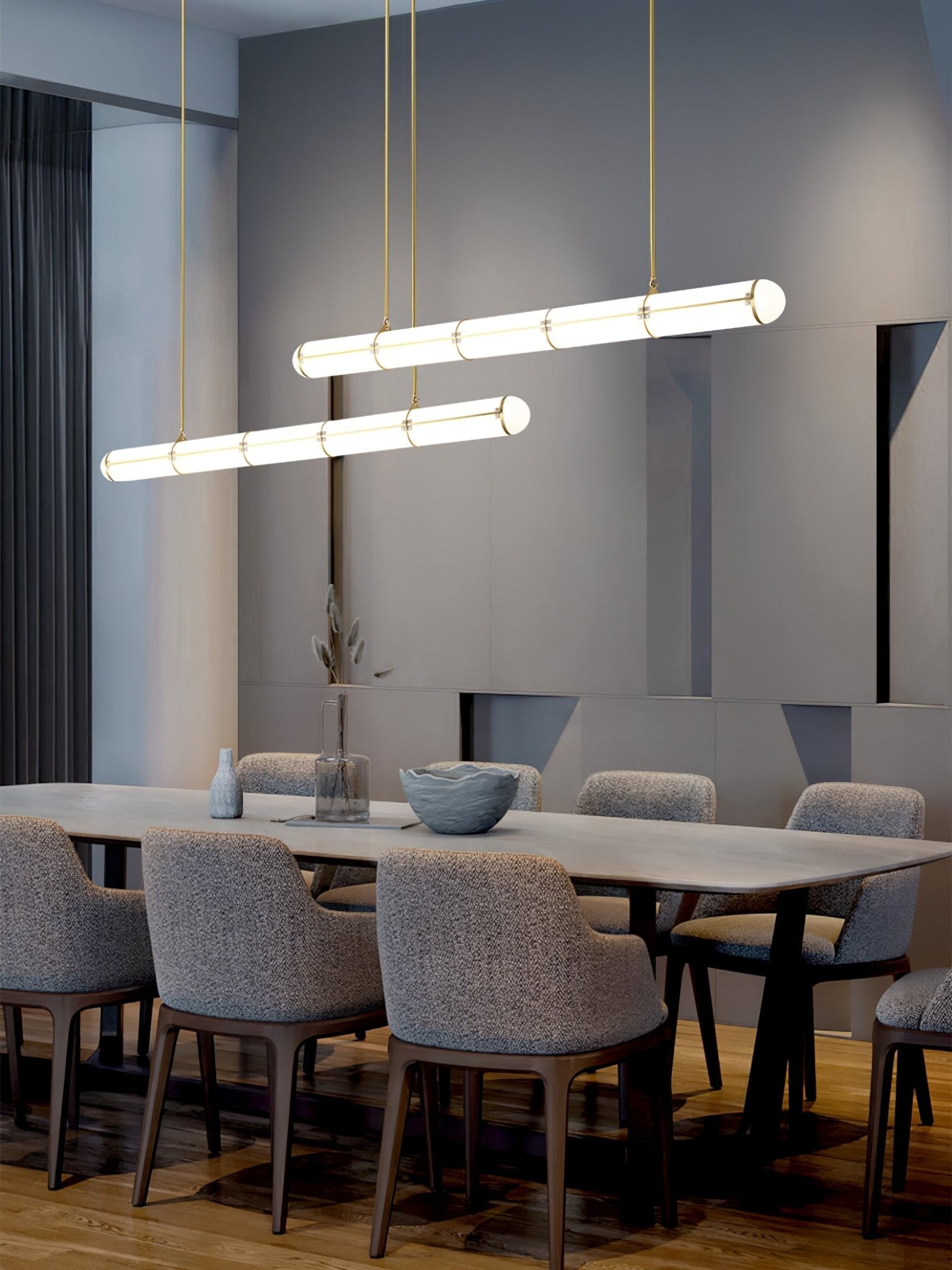 Lampa wisząca liniowa Kralowen