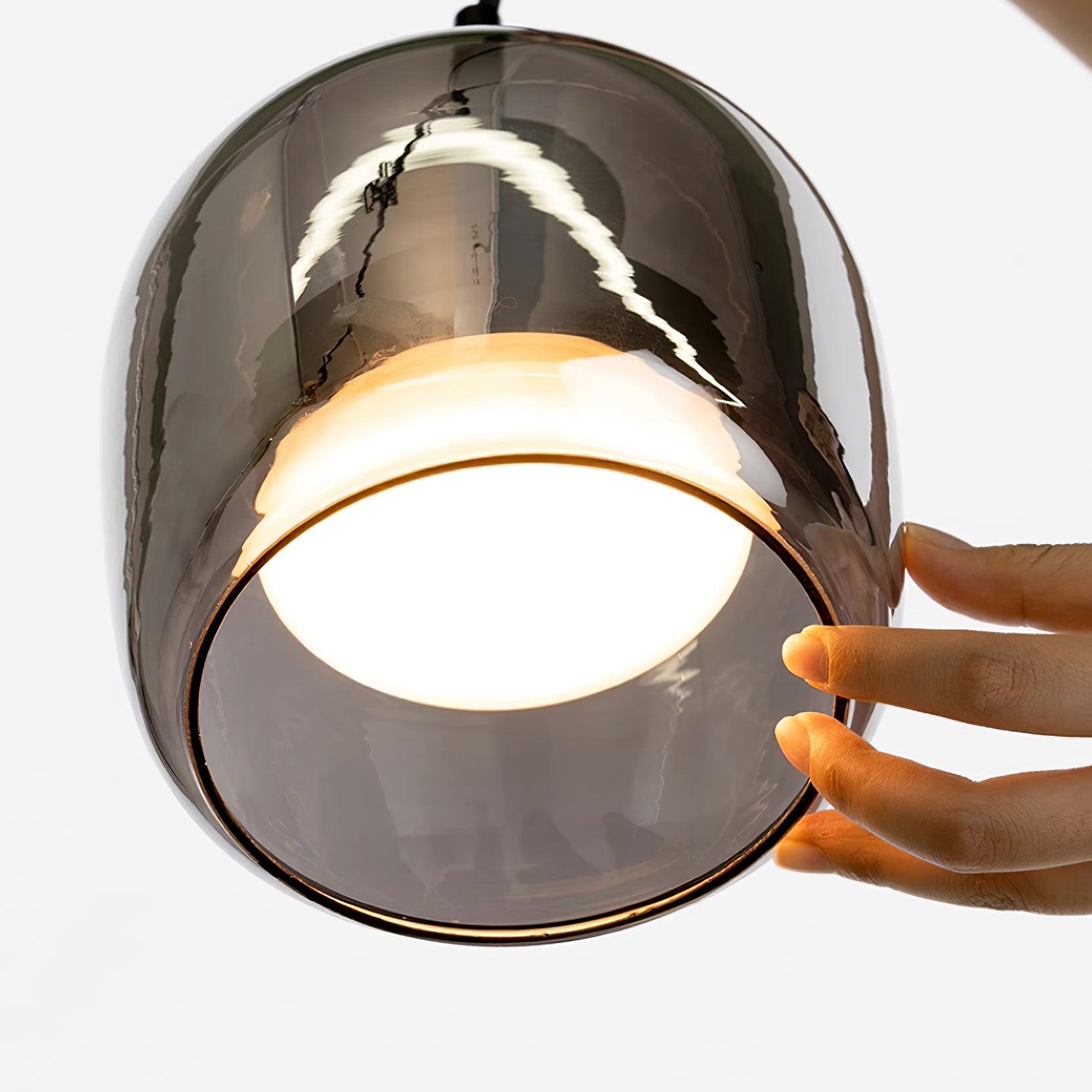 Lampa wisząca kulista Barela