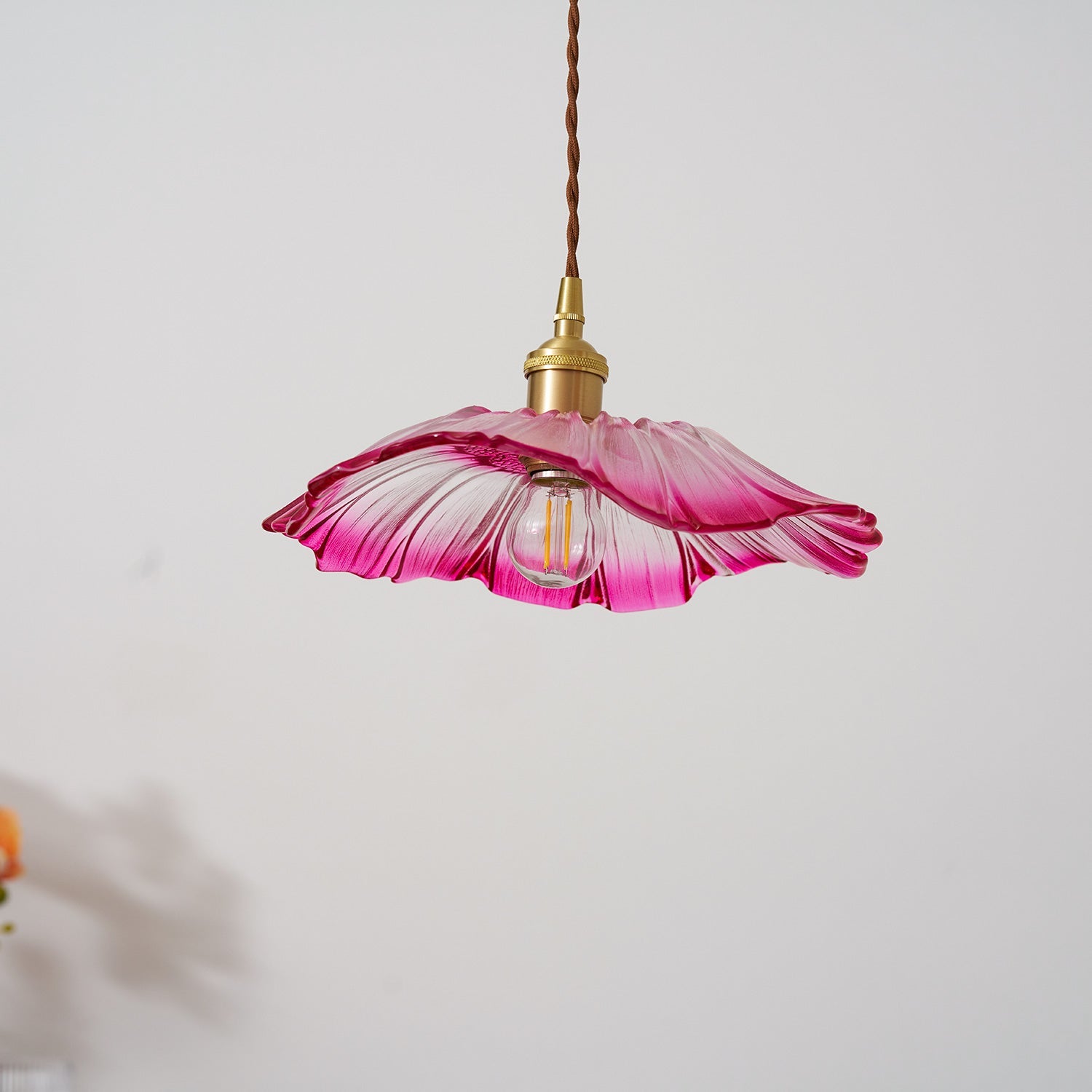 Lampa wisząca kwiatowa Noru