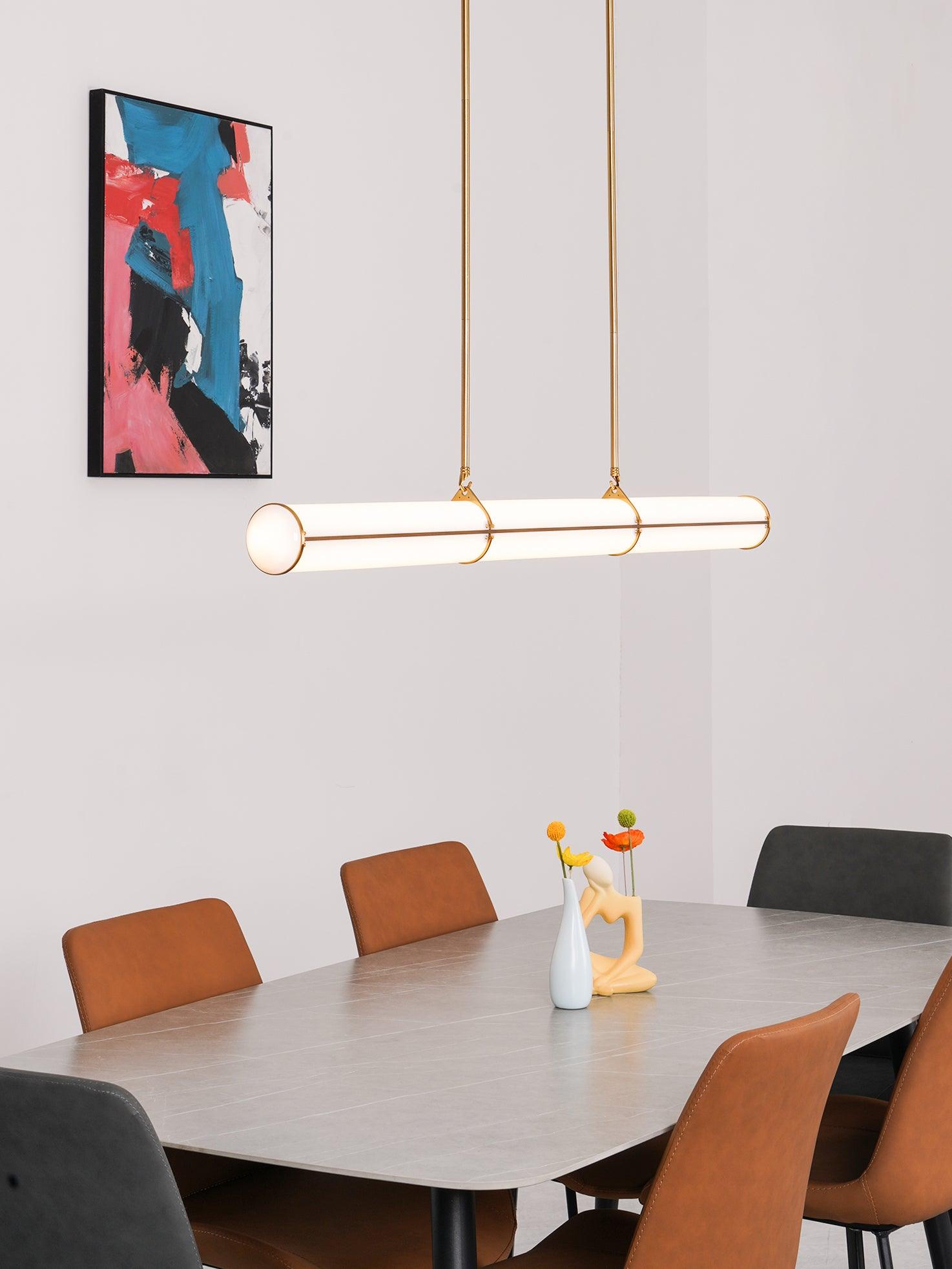 Lampa wisząca liniowa Kralowen