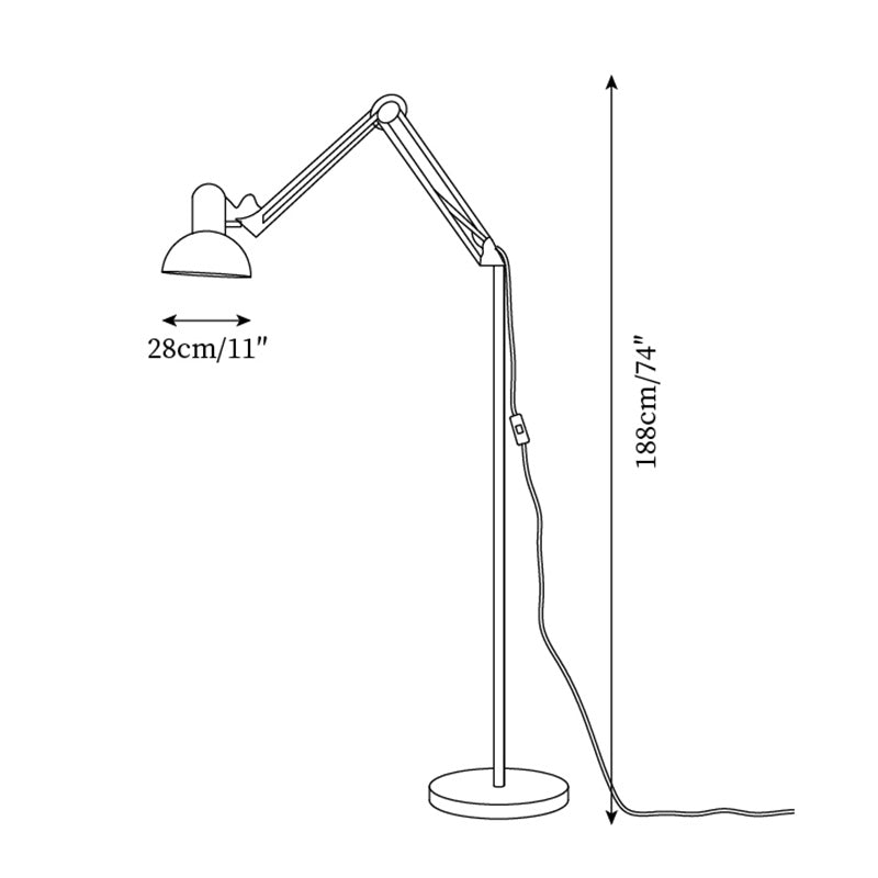 Lampa podłogowa Domow