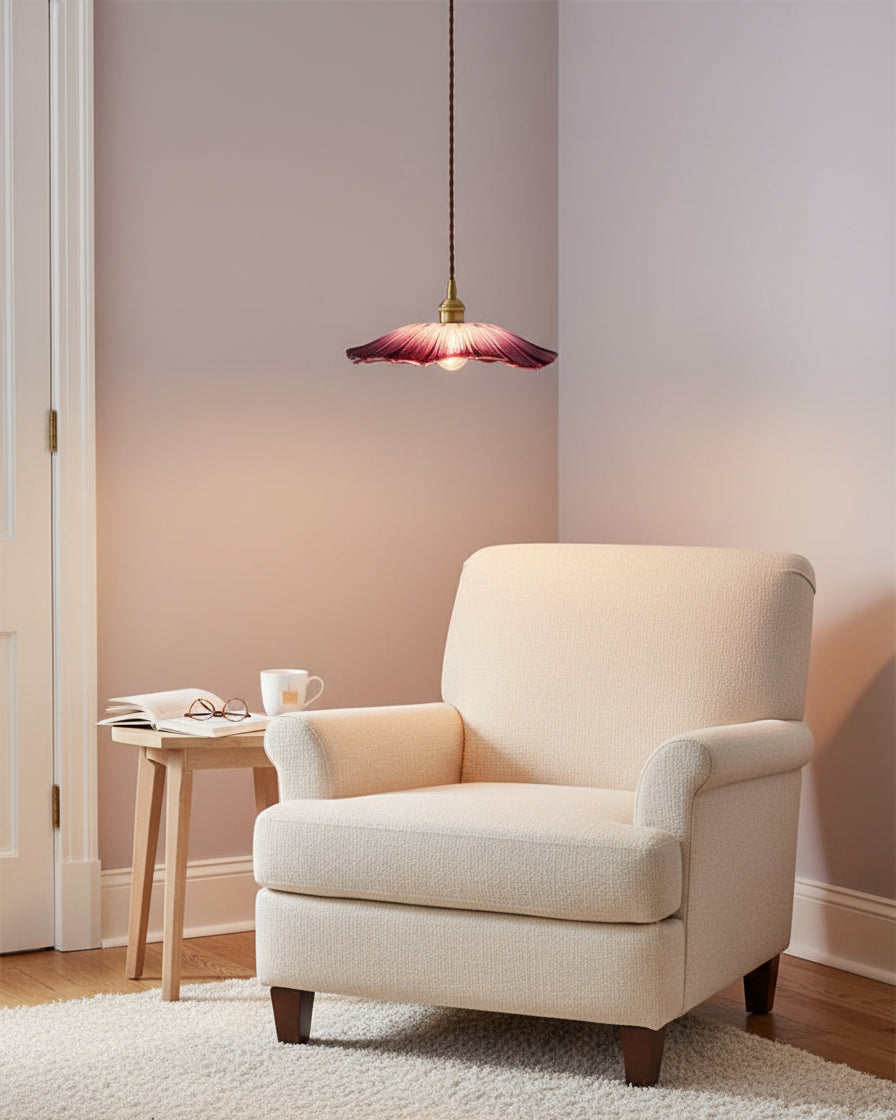 Lampa wisząca kwiatowa Noru