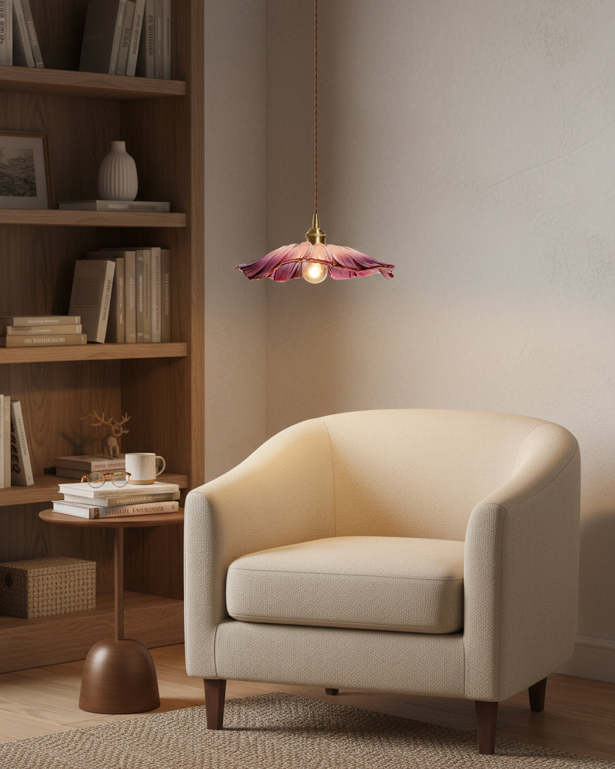 Lampa wisząca kwiatowa Noru