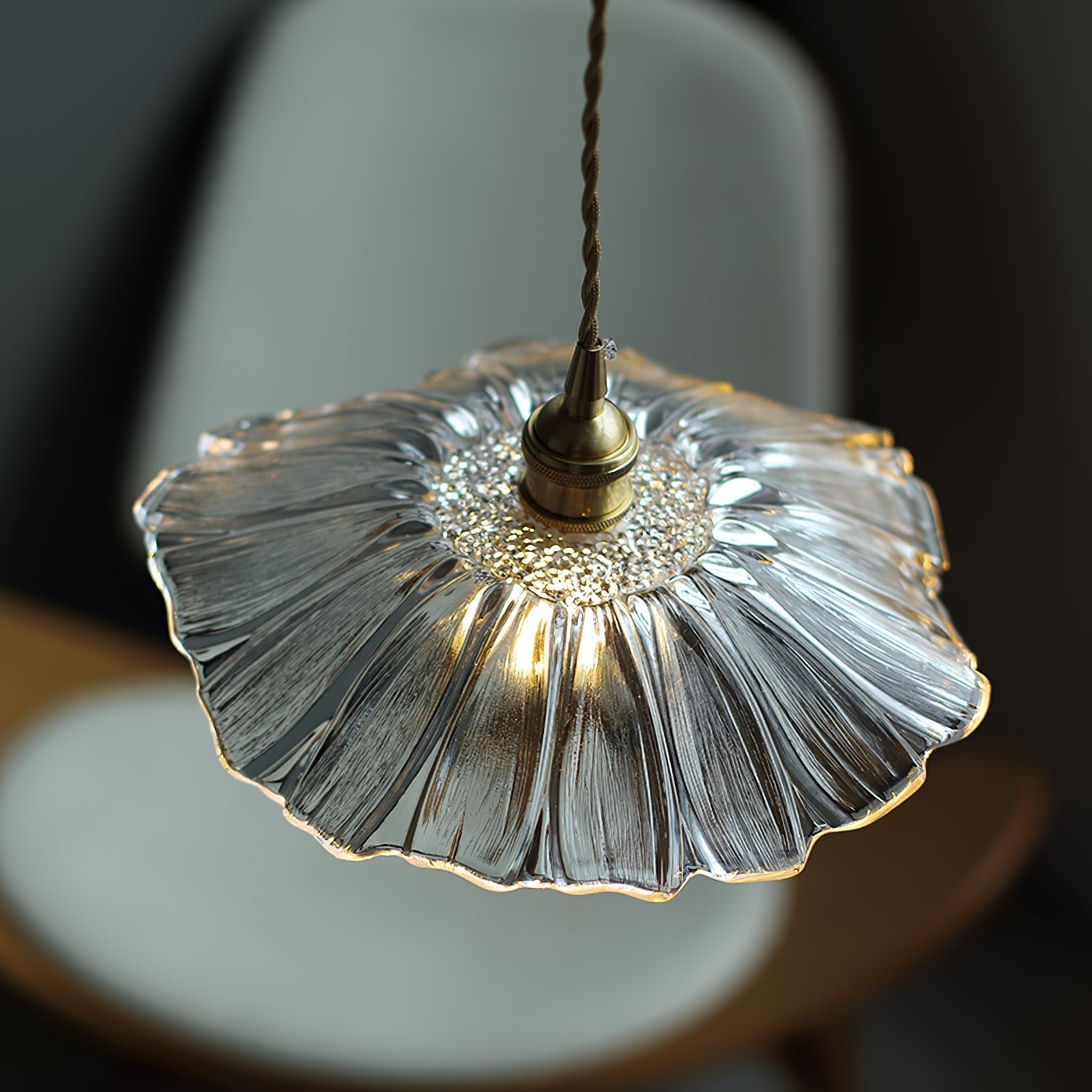 Lampa wisząca kwiatowa Noru
