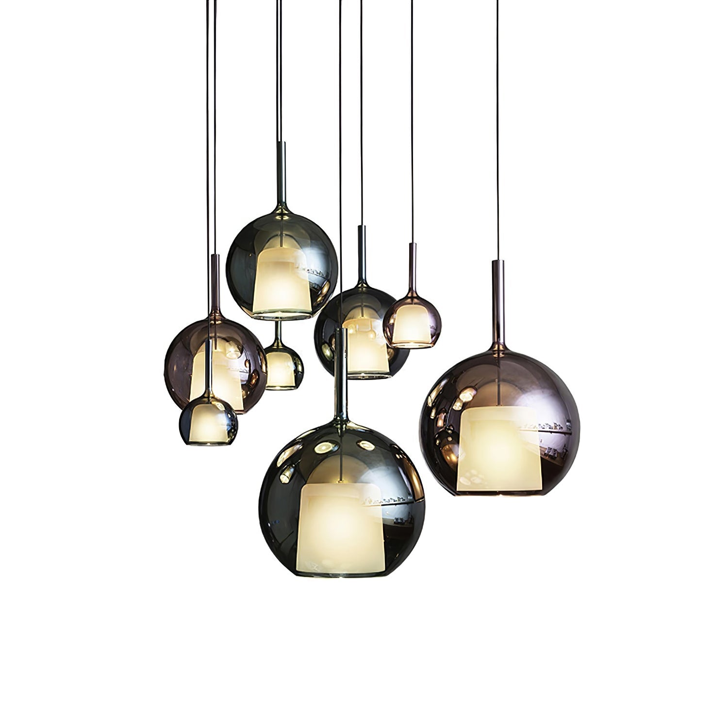 Lampa wisząca kula Nadmiska