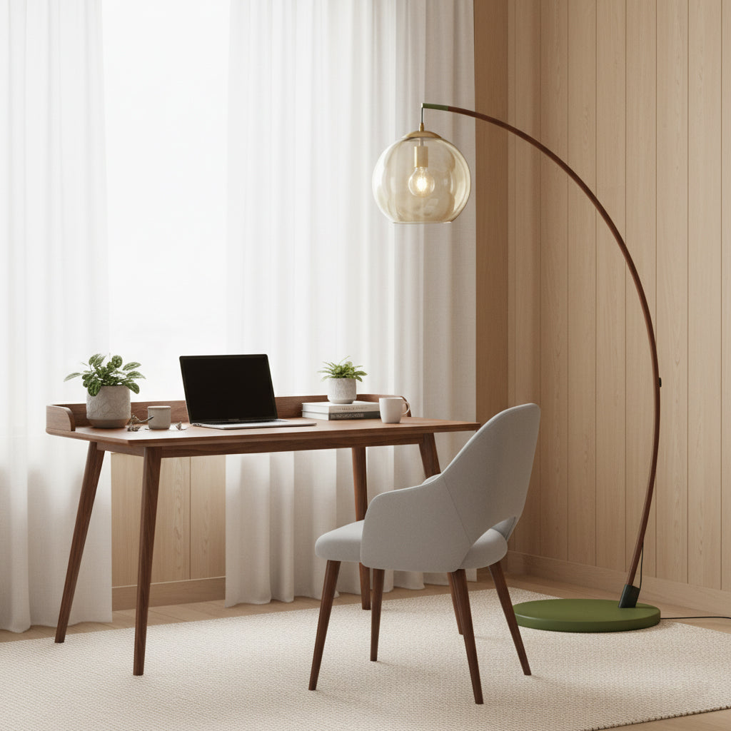 Lampa podłogowa łukowa Torro