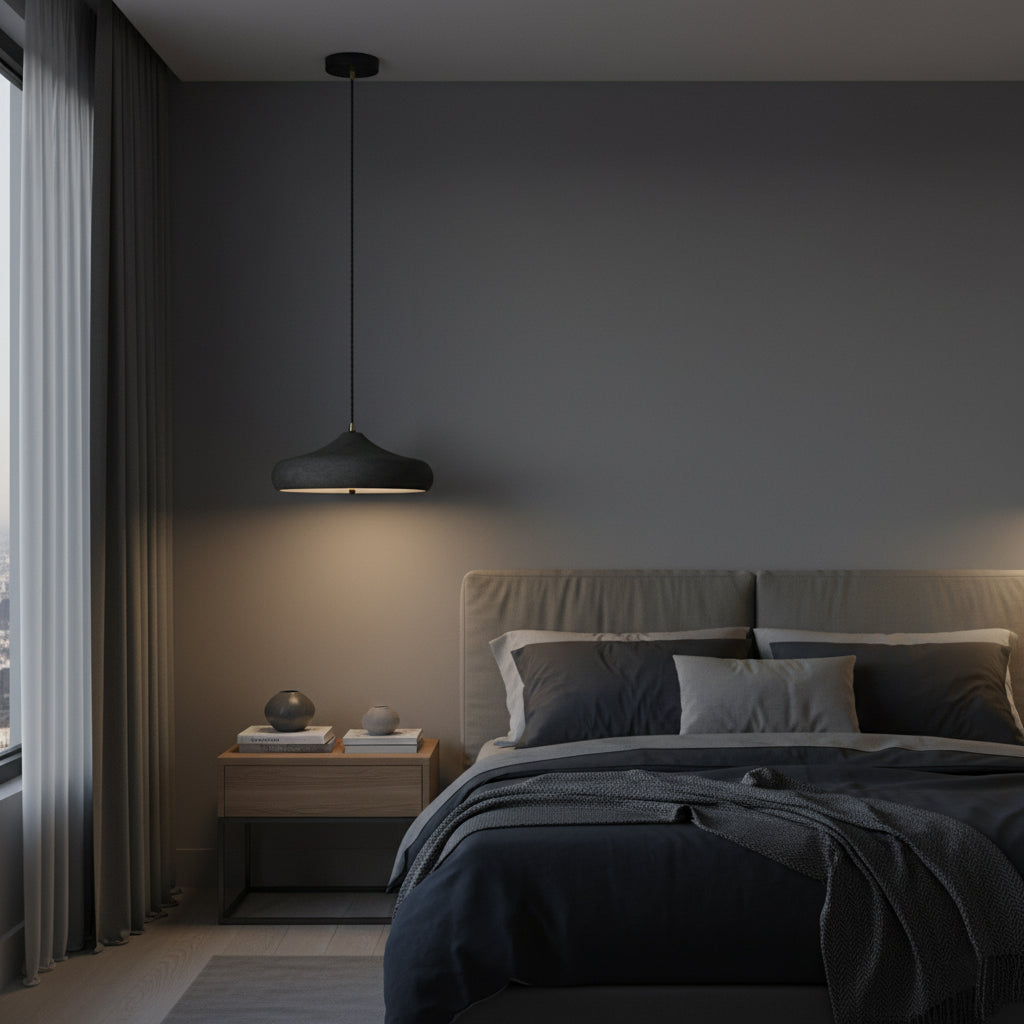 Lampa wisząca okrągła Klaen