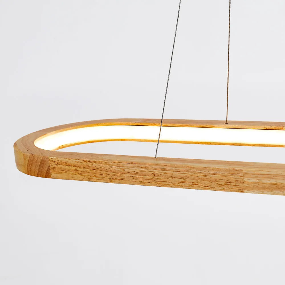 Lampa wisząca owalna Klaer