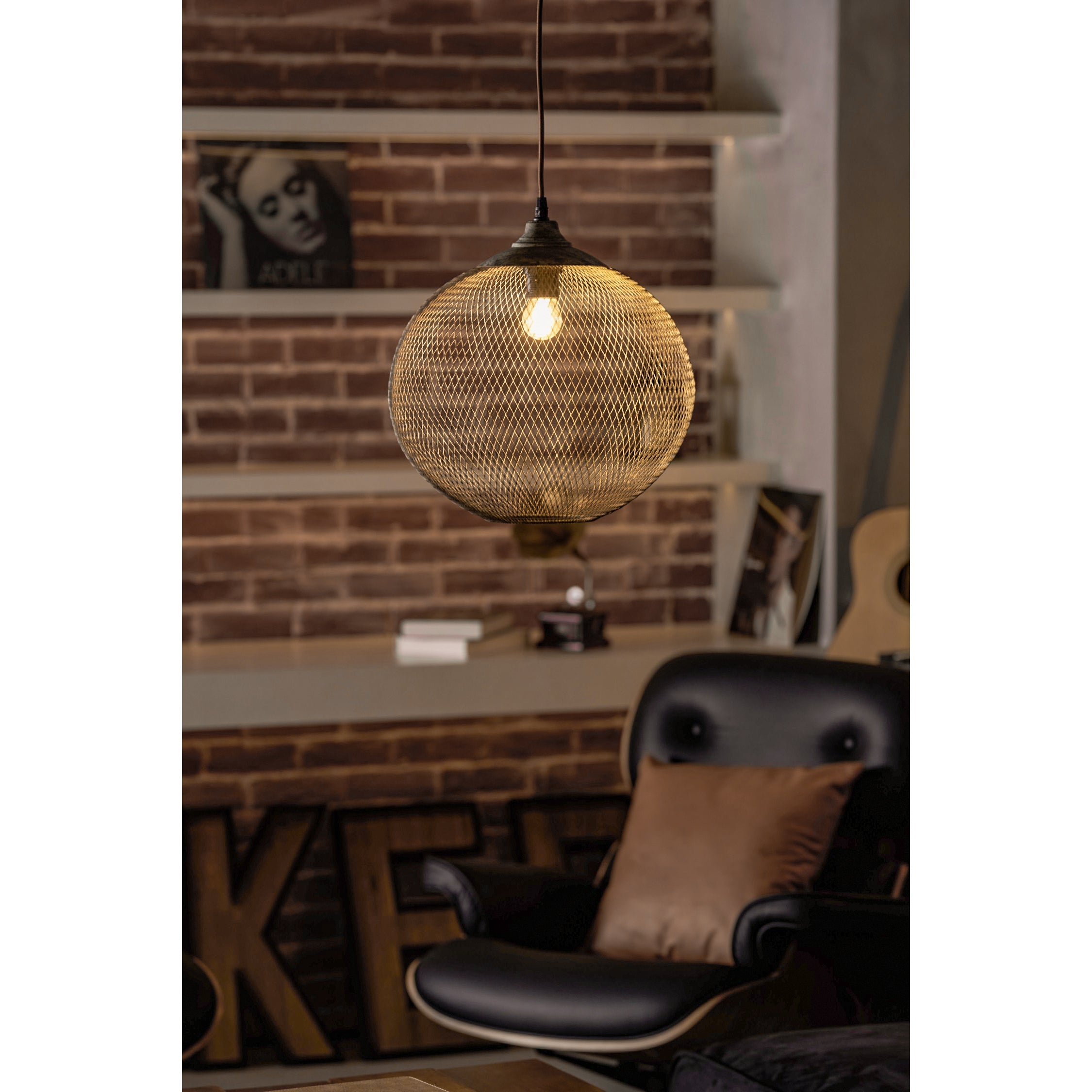 Lampa wisząca kulista Radenok