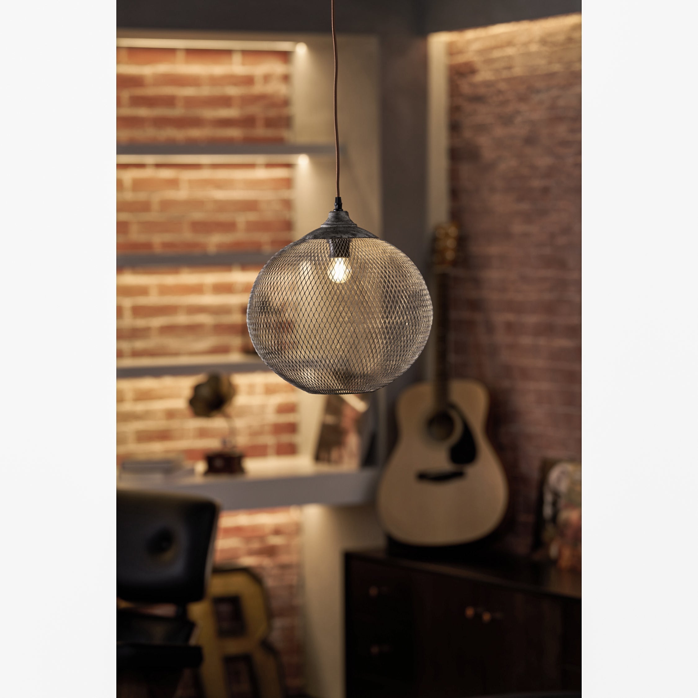Lampa wisząca kulista Radenok