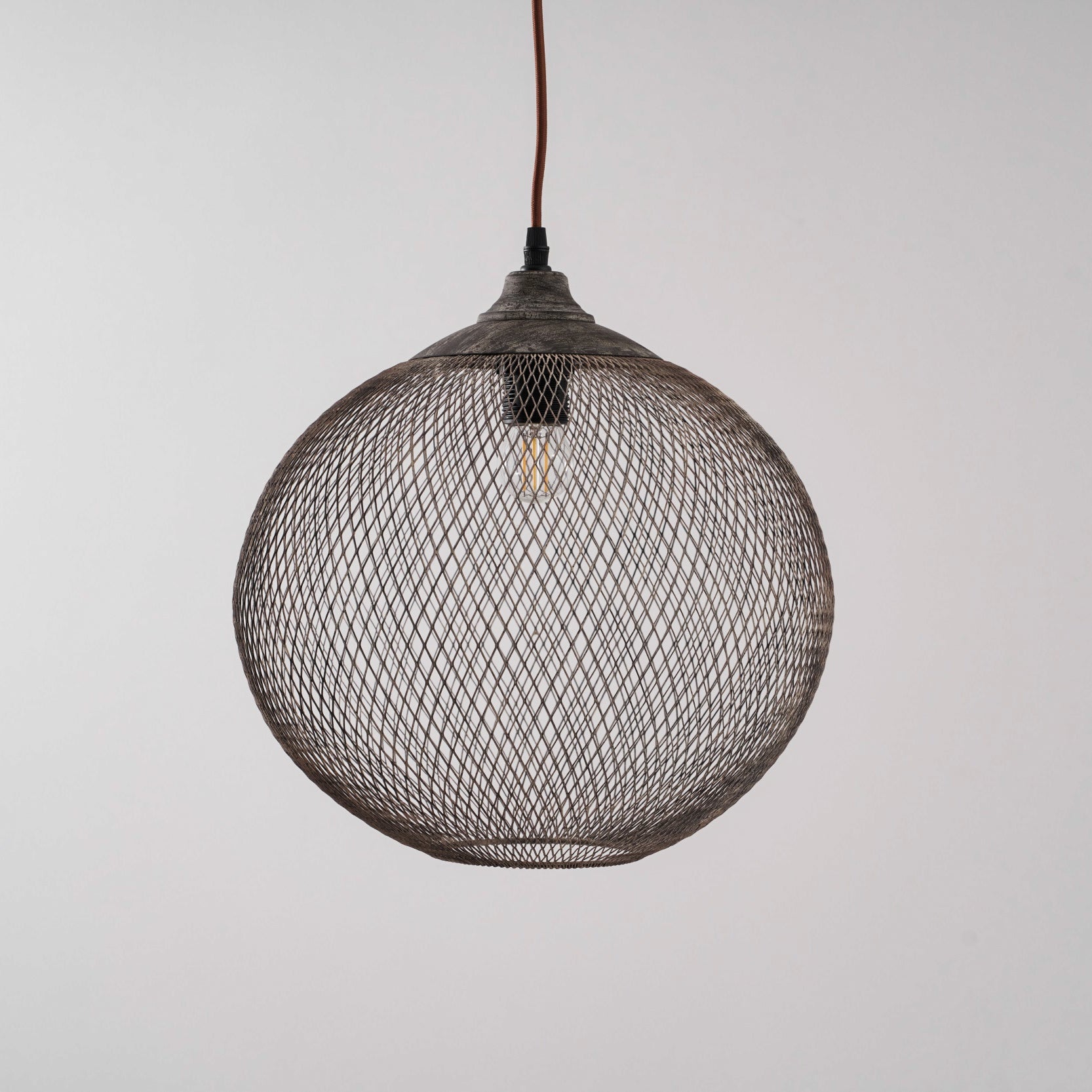 Lampa wisząca kulista Radenok