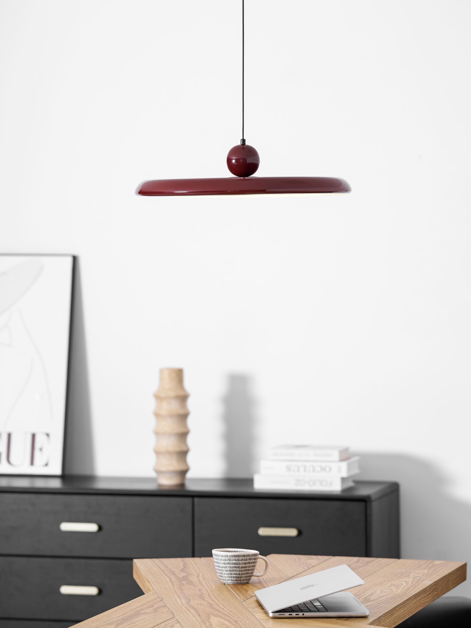 Lampa wisząca okrągła Karkoon