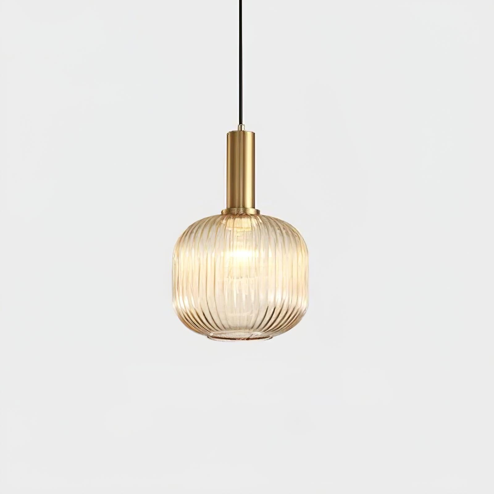 Lampa wisząca ryflowana Elma