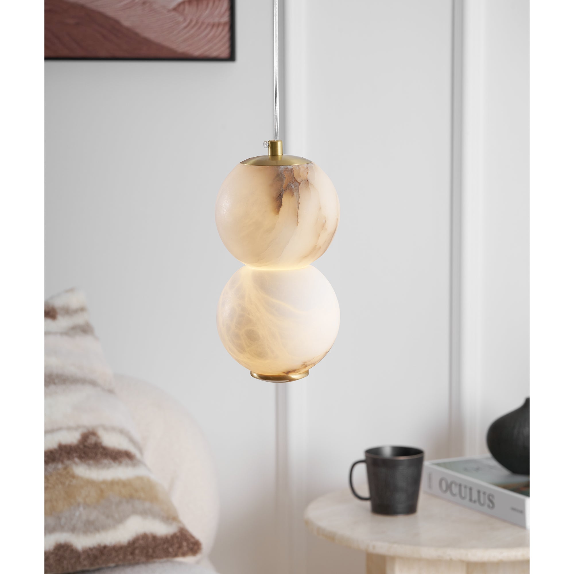 Lampa wisząca kulista Rotorski