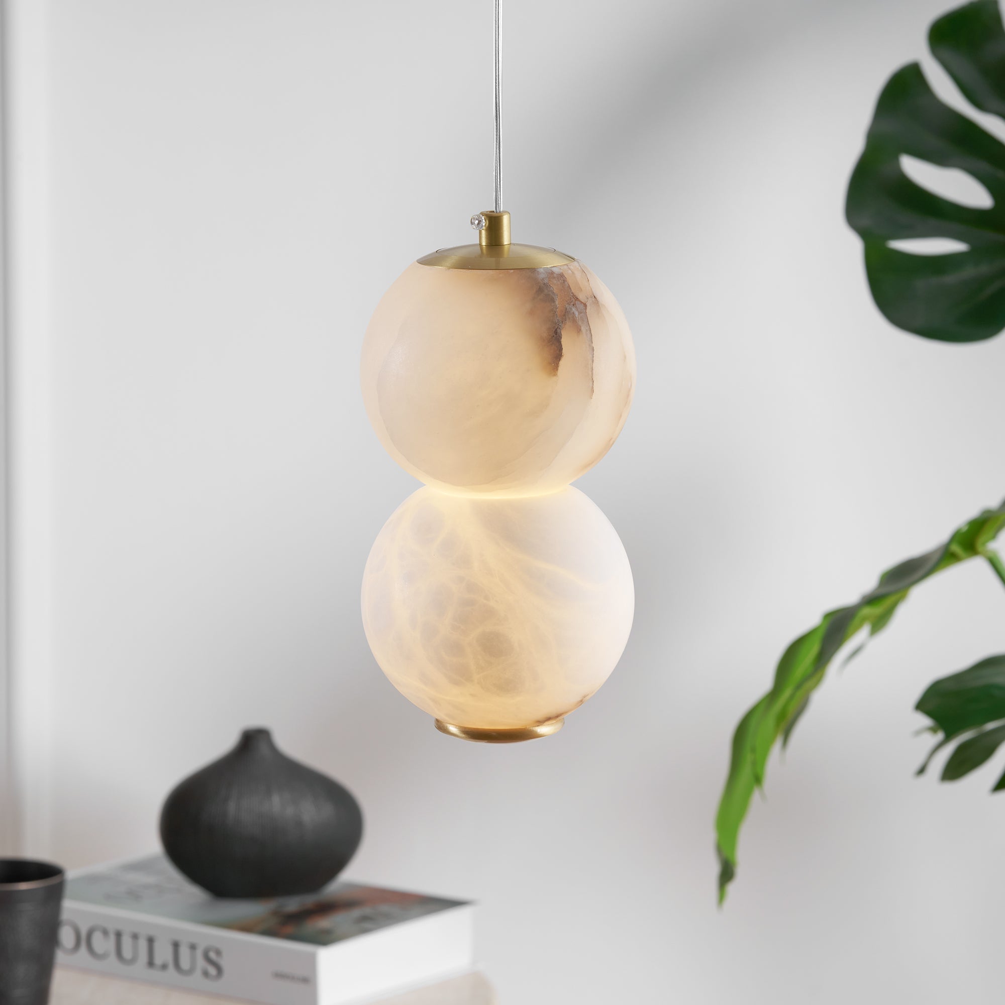 Lampa wisząca kulista Rotorski