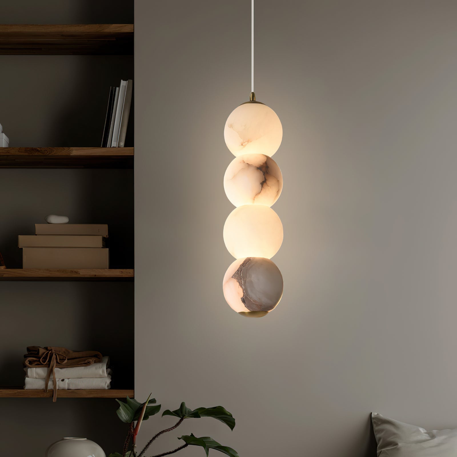 Lampa wisząca kulista Rotorski