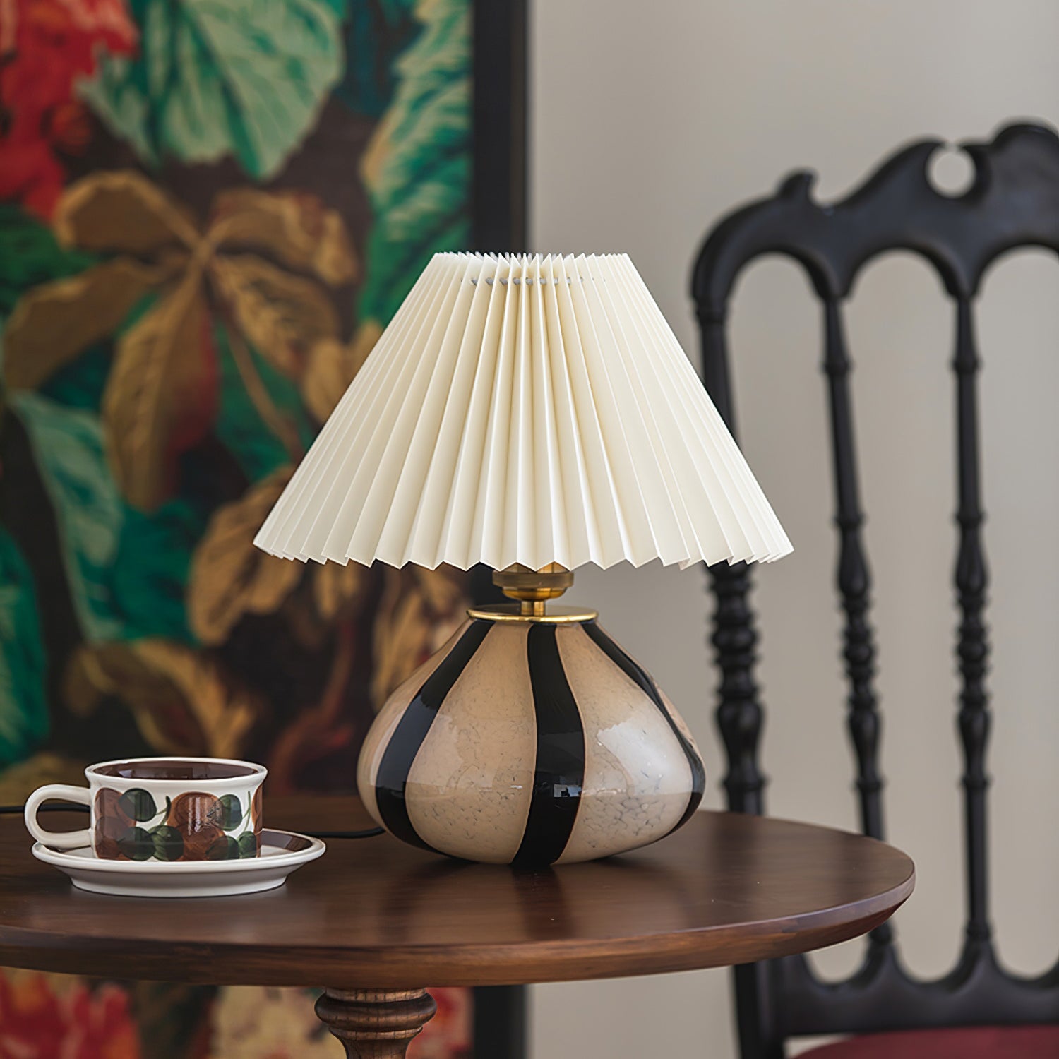 Lampa stołowa plisowana Corelev
