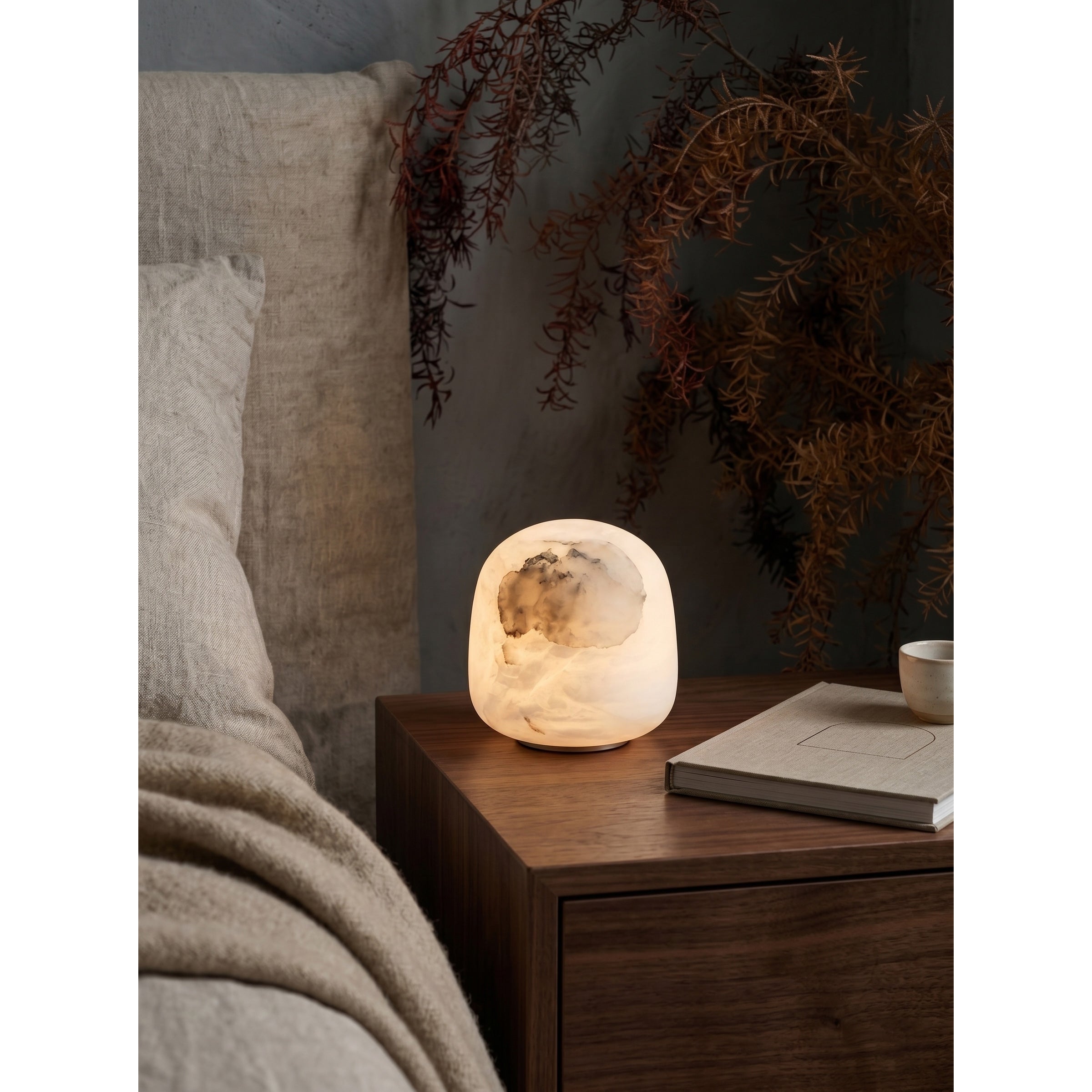 Lampa stołowa przenośna Roski